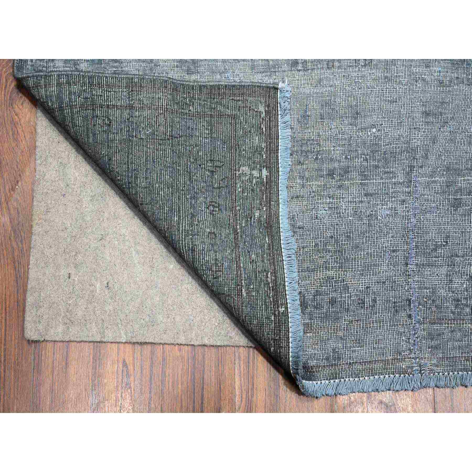 Overdyed-Vintage-Hand-Knotted-Rug-447405