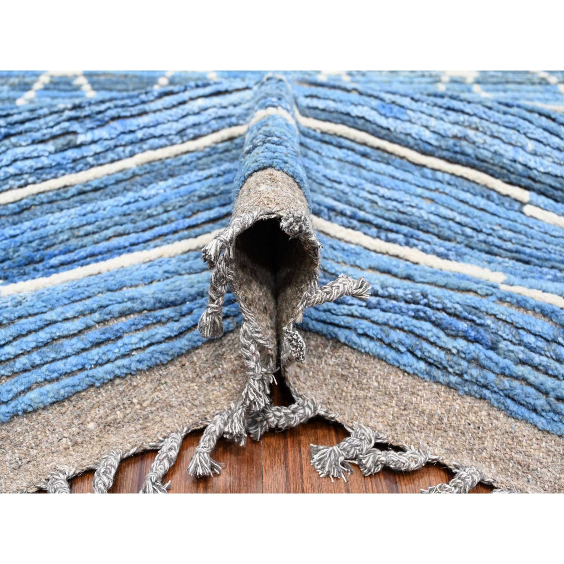 Tribal-Geometric-Hand-Knotted-Rug-445675