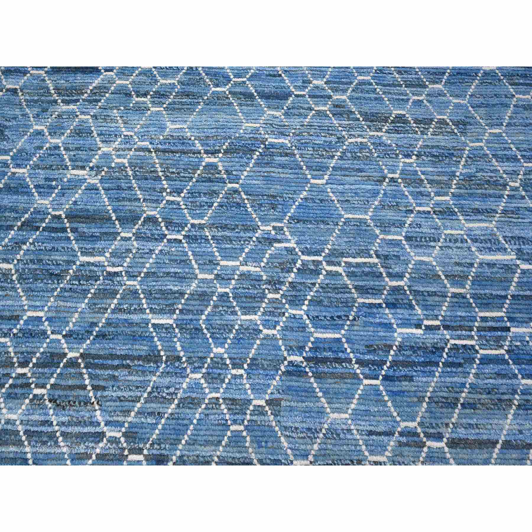 Tribal-Geometric-Hand-Knotted-Rug-445675