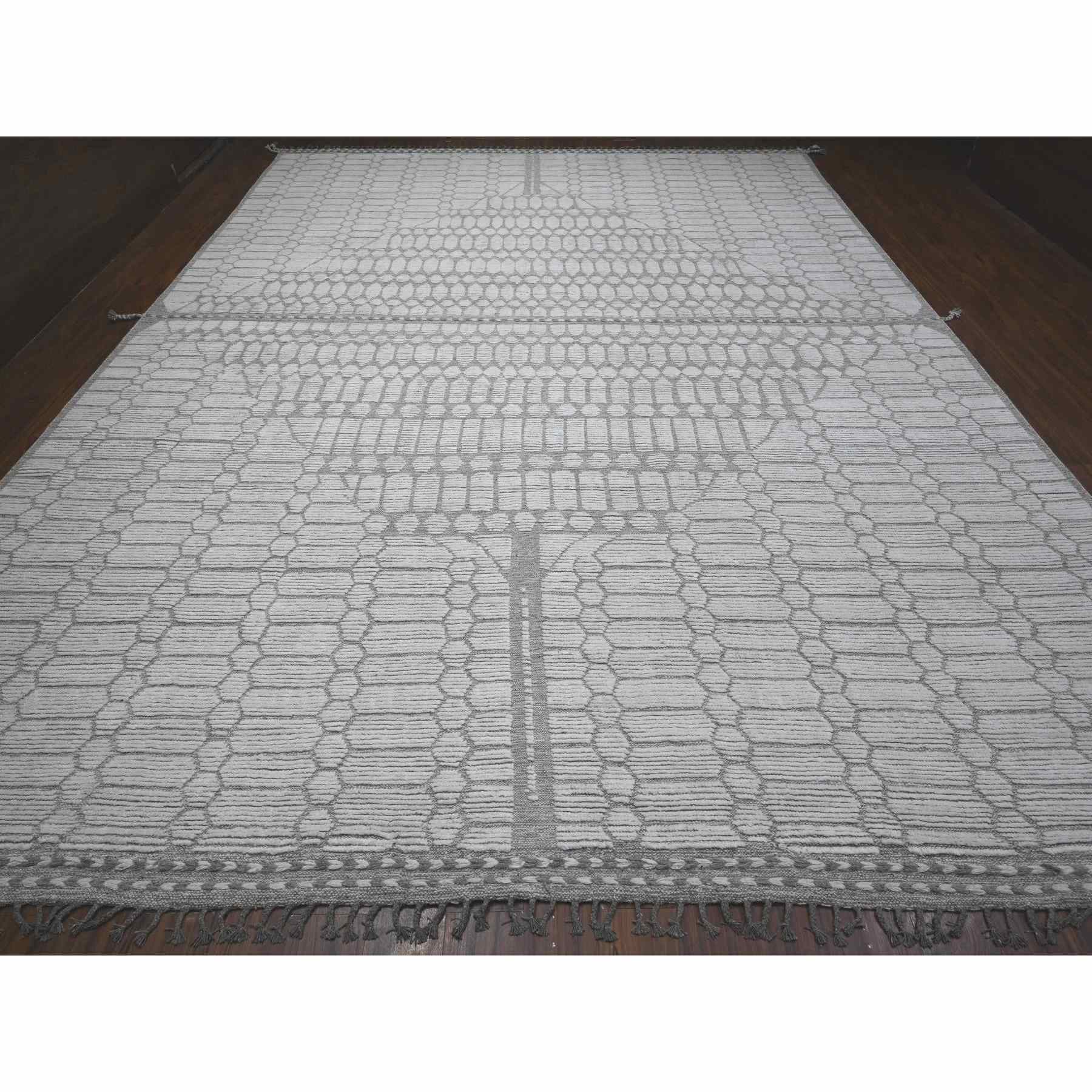 Tribal-Geometric-Hand-Knotted-Rug-445680
