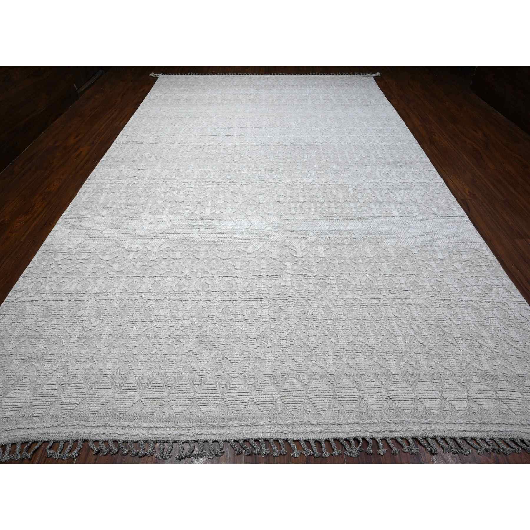 Tribal-Geometric-Hand-Knotted-Rug-445865