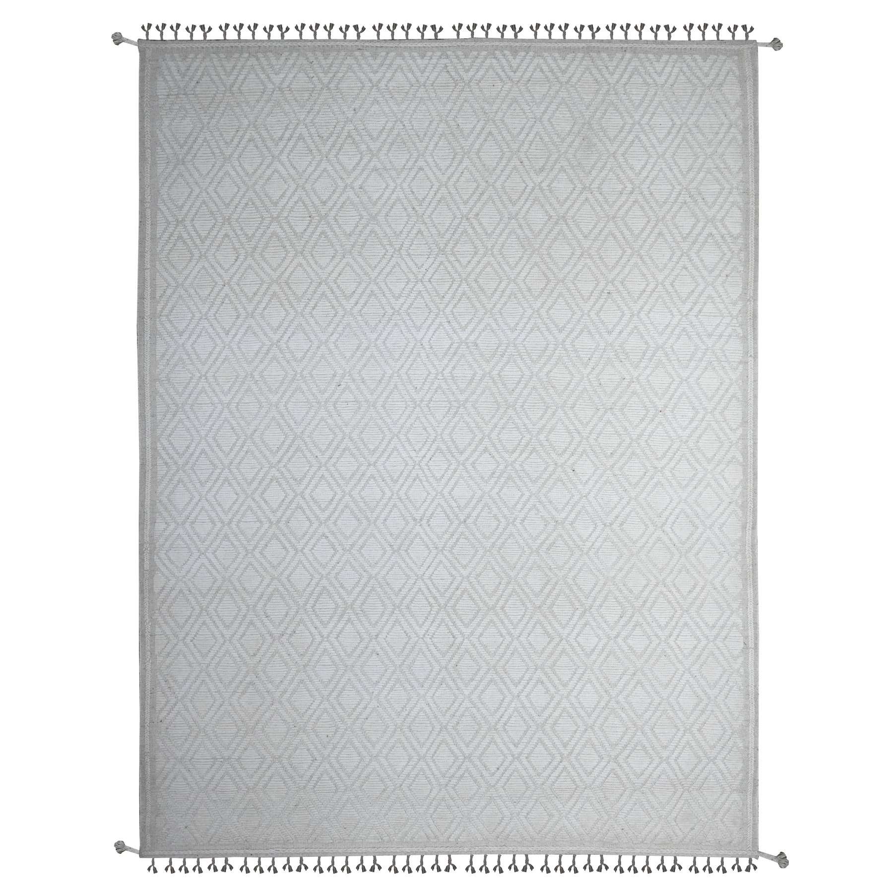 Tribal-Geometric-Hand-Knotted-Rug-445900