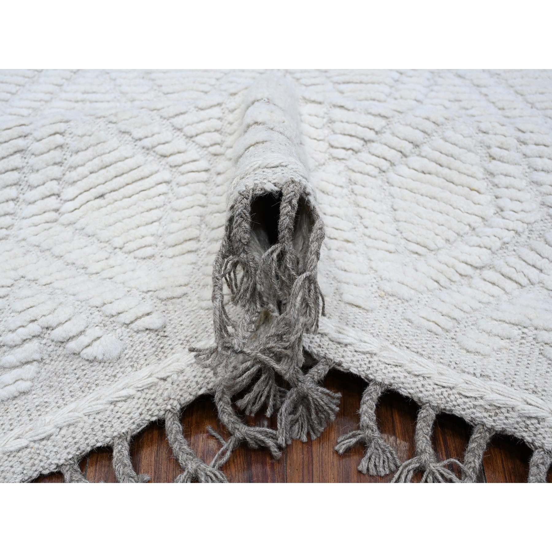 Tribal-Geometric-Hand-Knotted-Rug-445900