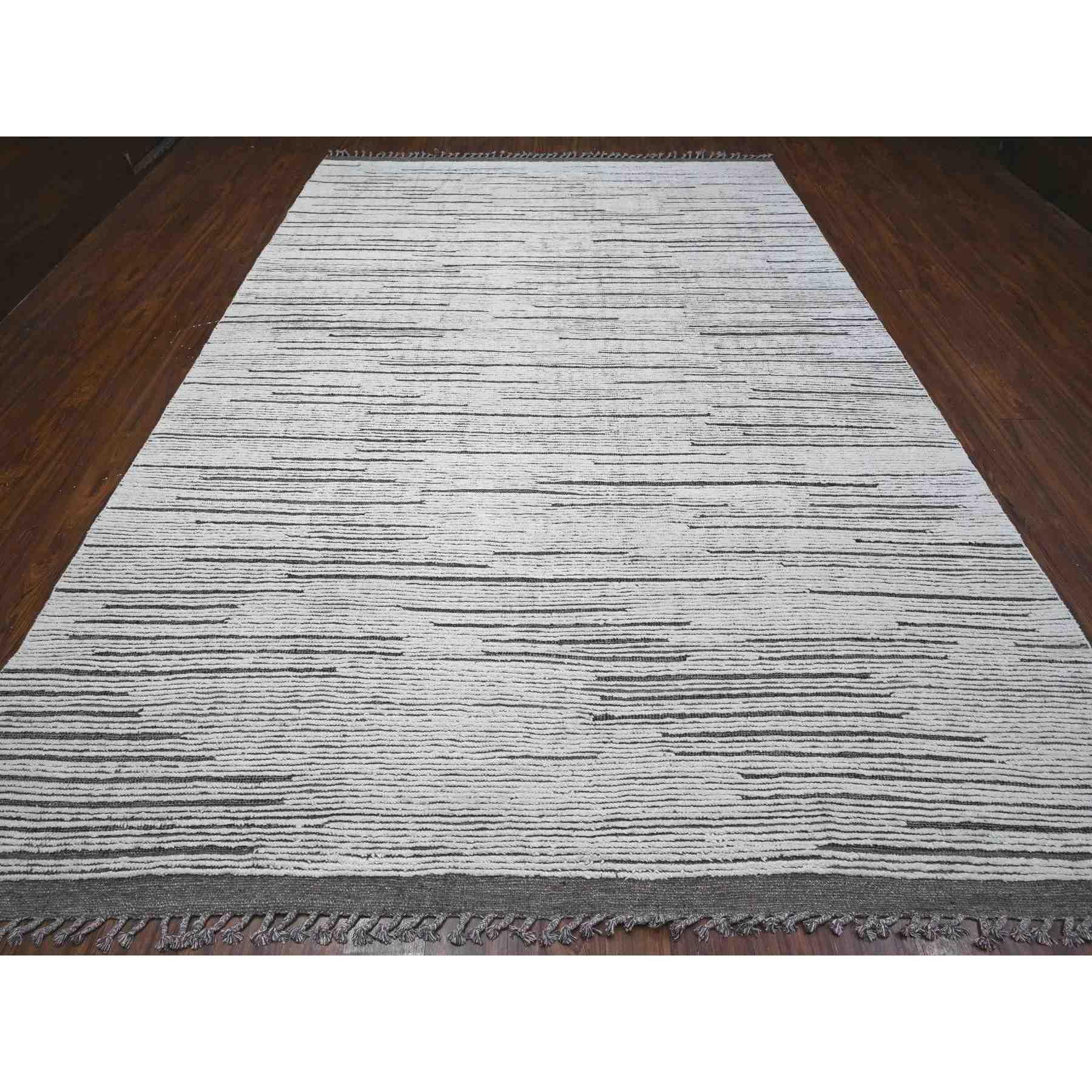 Tribal-Geometric-Hand-Knotted-Rug-445950