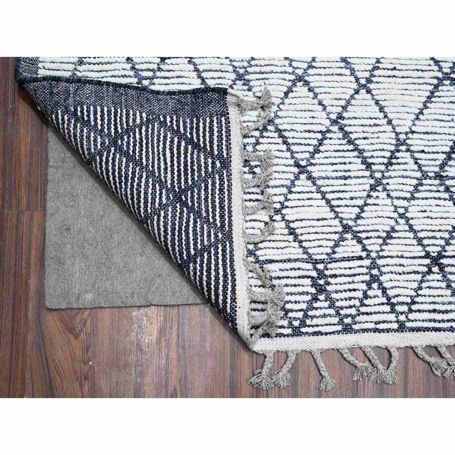 Tribal-Geometric-Hand-Knotted-Rug-446670