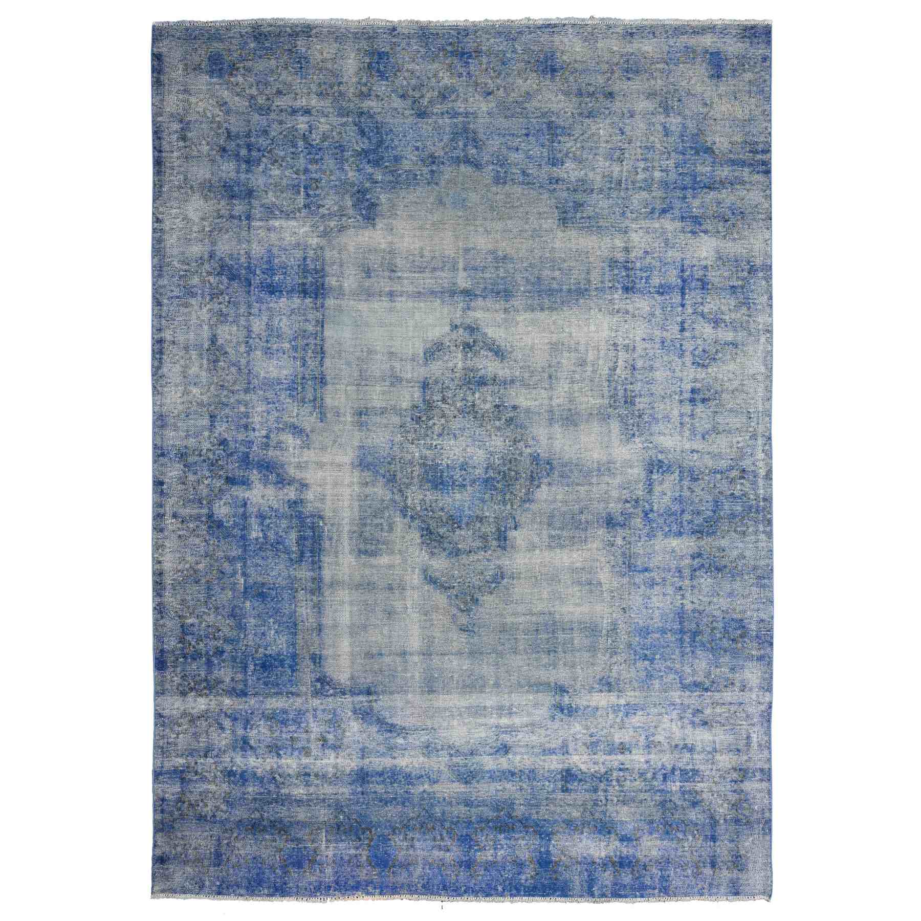 Vintage-Hand-Knotted-Rug-447240
