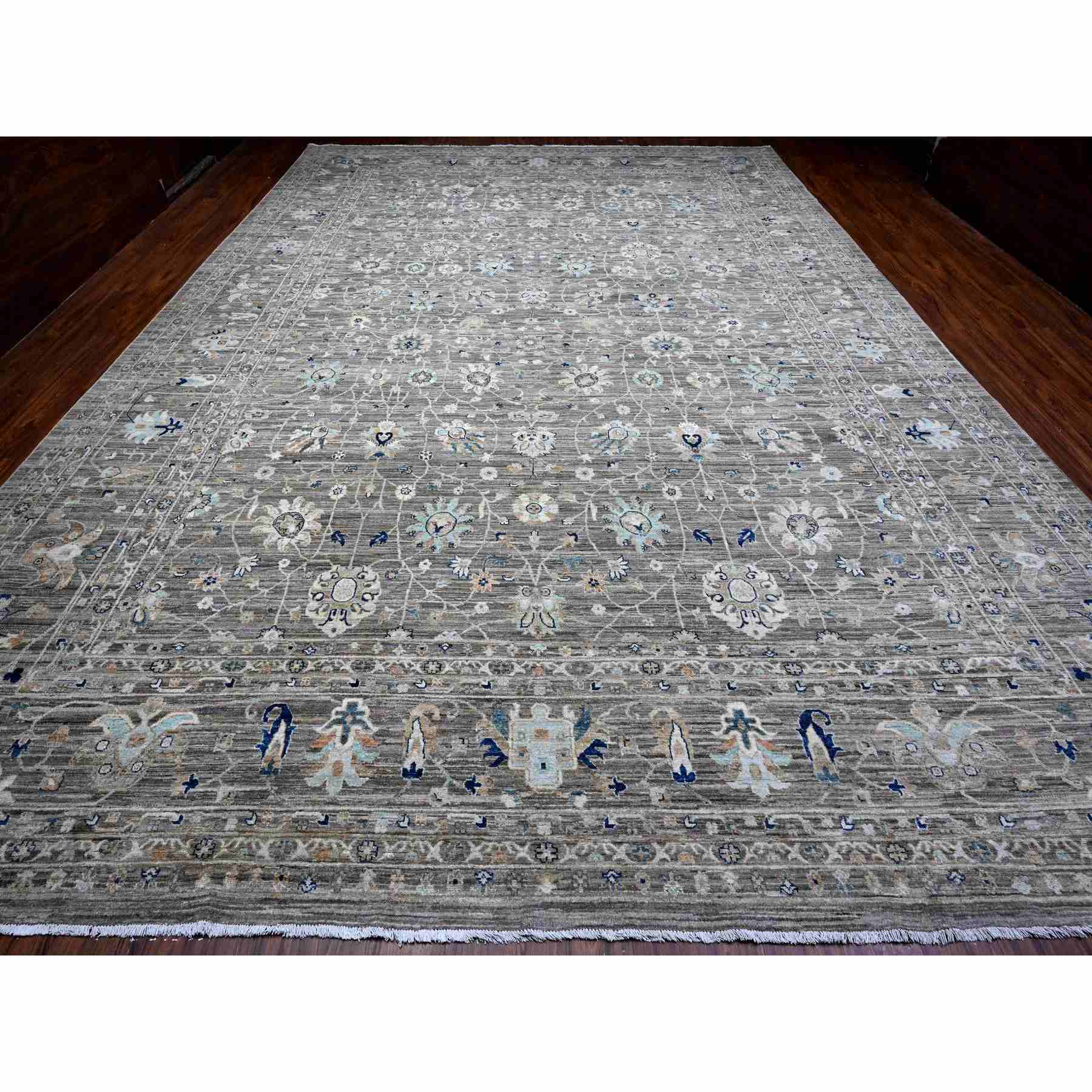 Heriz-Hand-Knotted-Rug-448615