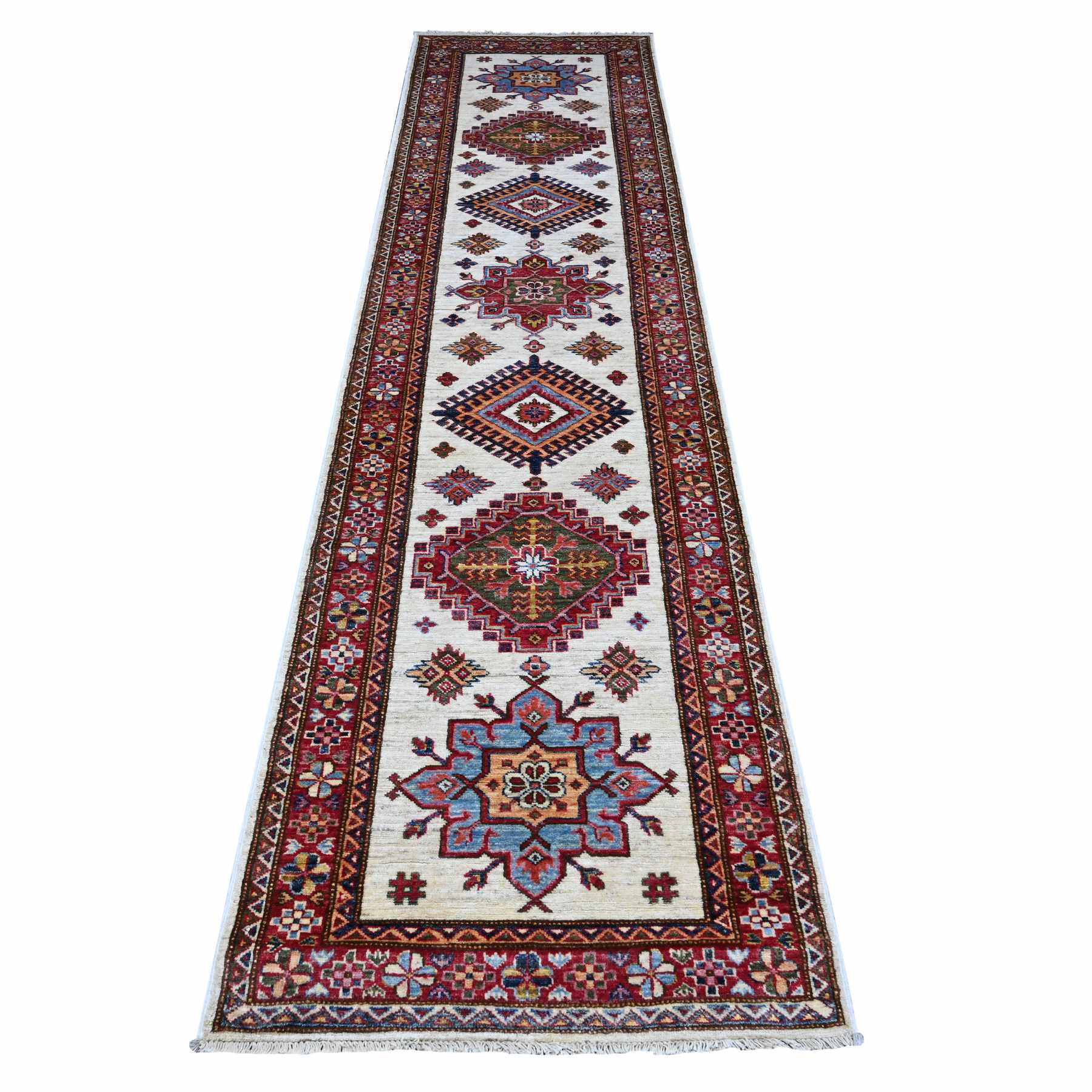 Kazak-Hand-Knotted-Rug-447805