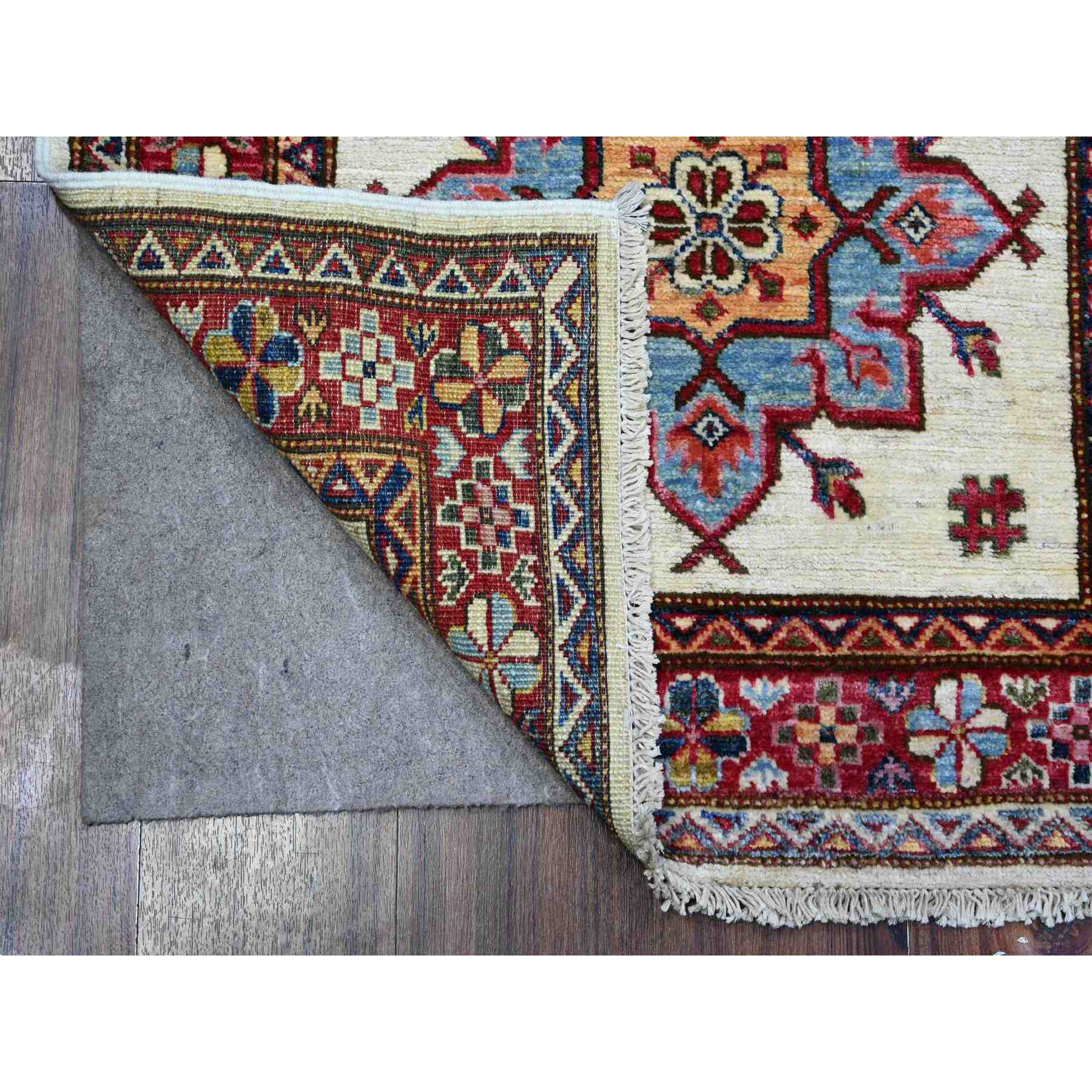 Kazak-Hand-Knotted-Rug-447805