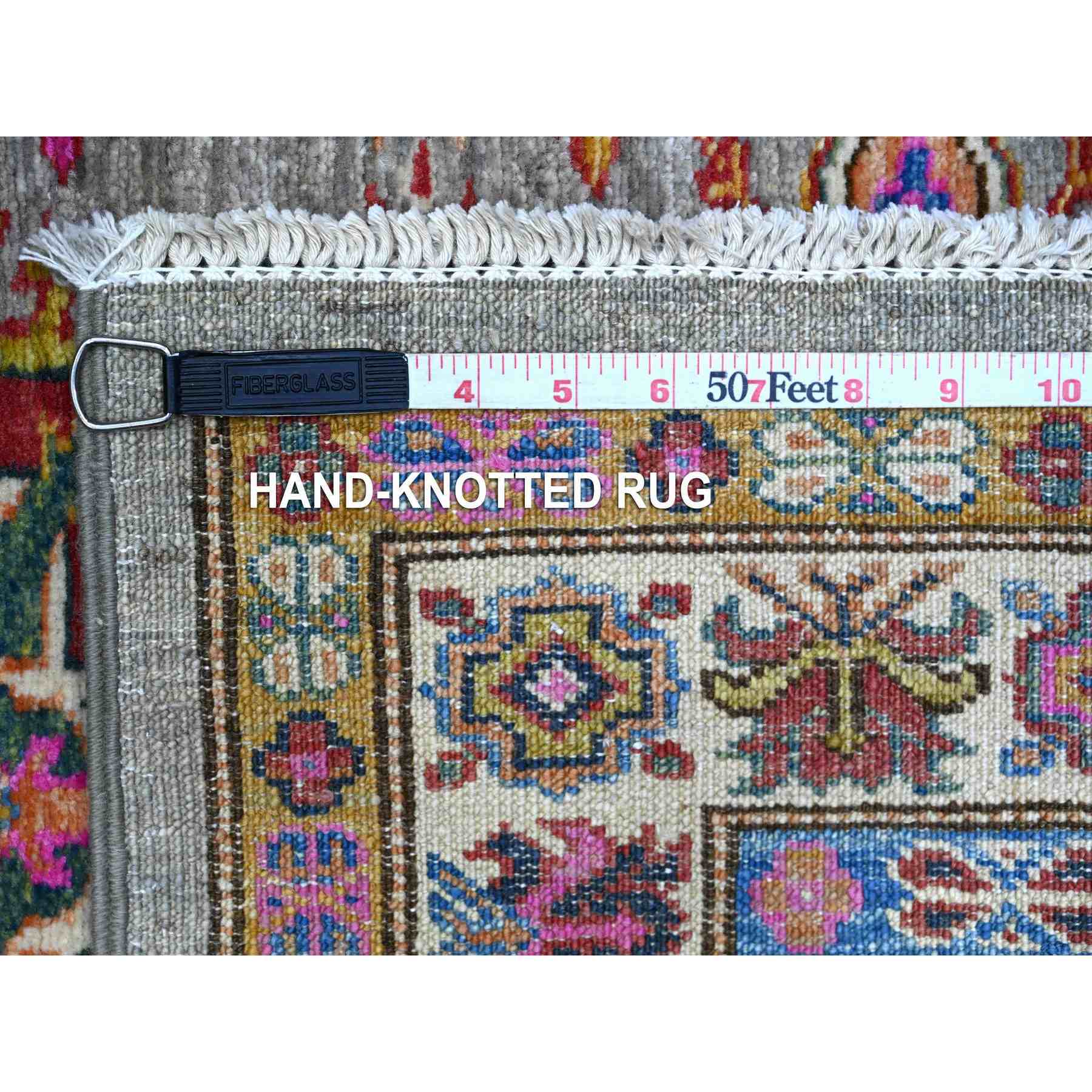 Kazak-Hand-Knotted-Rug-447810