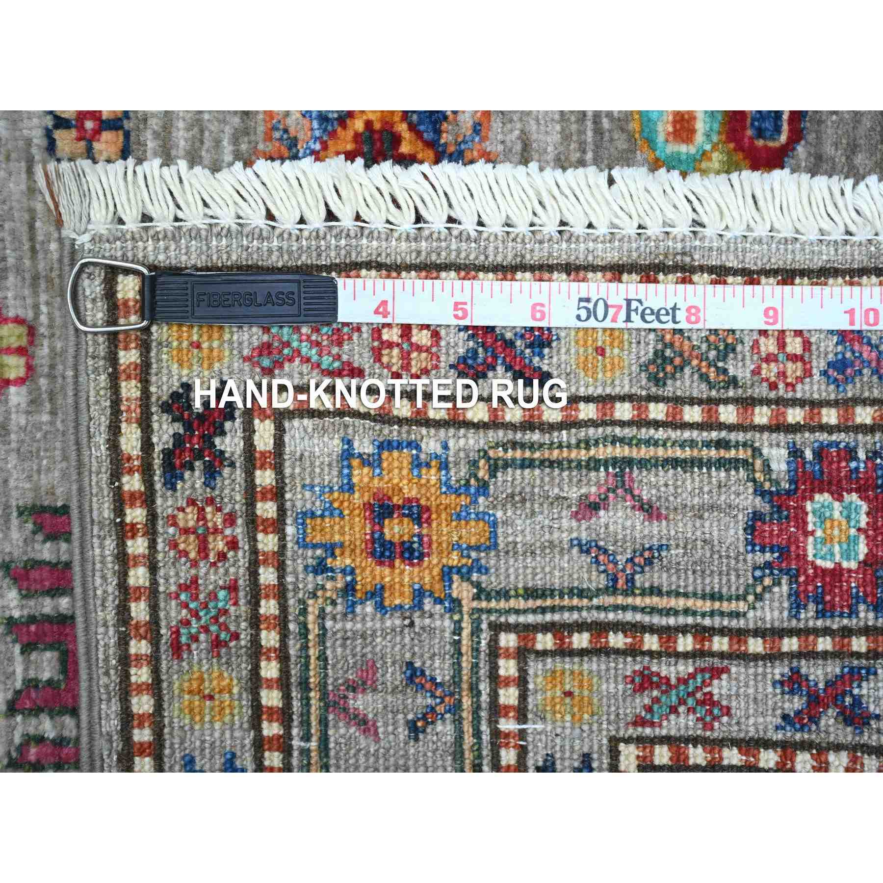 Kazak-Hand-Knotted-Rug-447815
