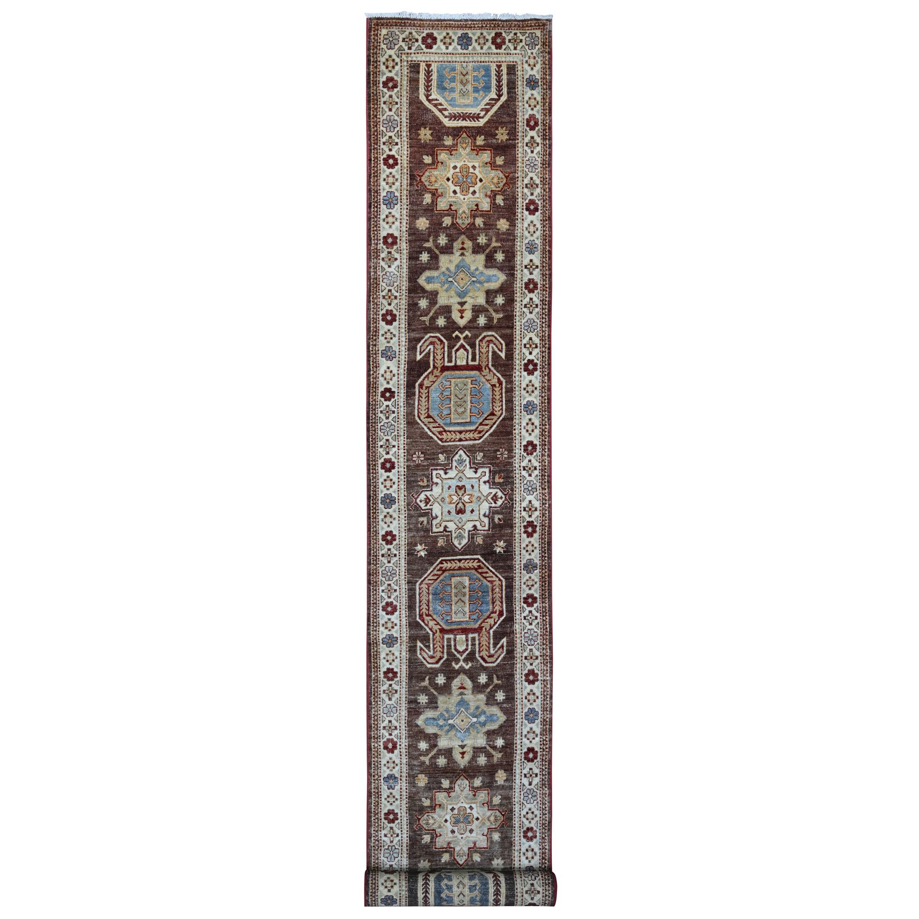 Kazak-Hand-Knotted-Rug-448080