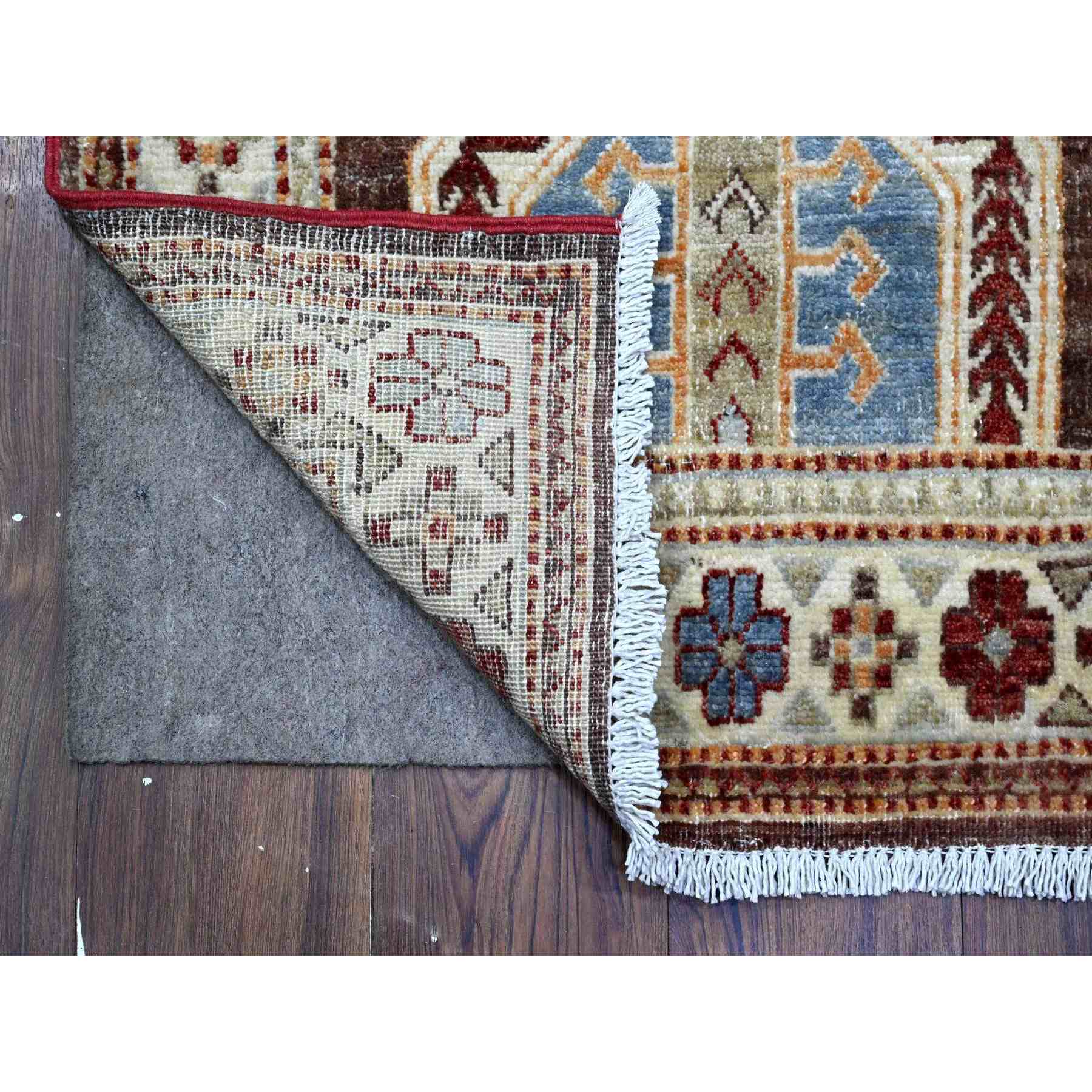 Kazak-Hand-Knotted-Rug-448080