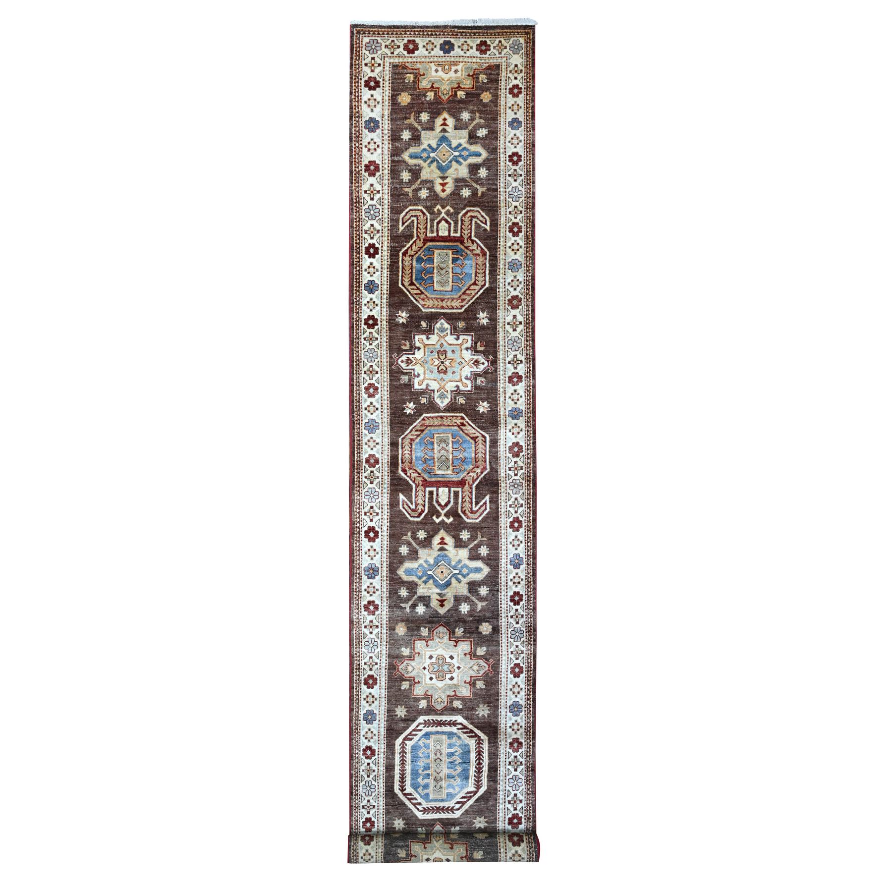 Kazak-Hand-Knotted-Rug-448090