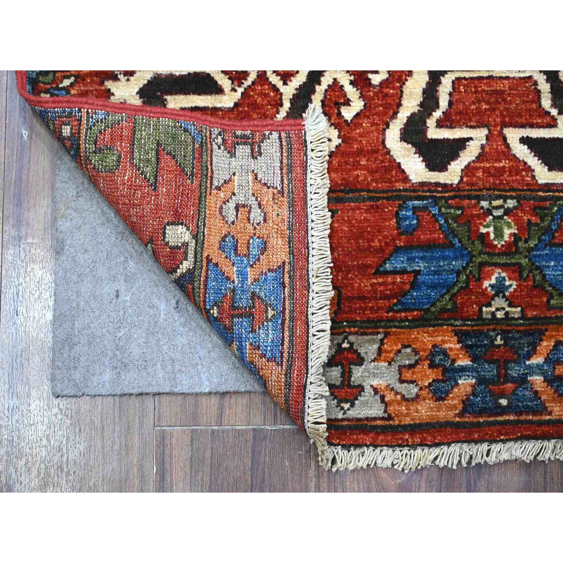 Kazak-Hand-Knotted-Rug-448455