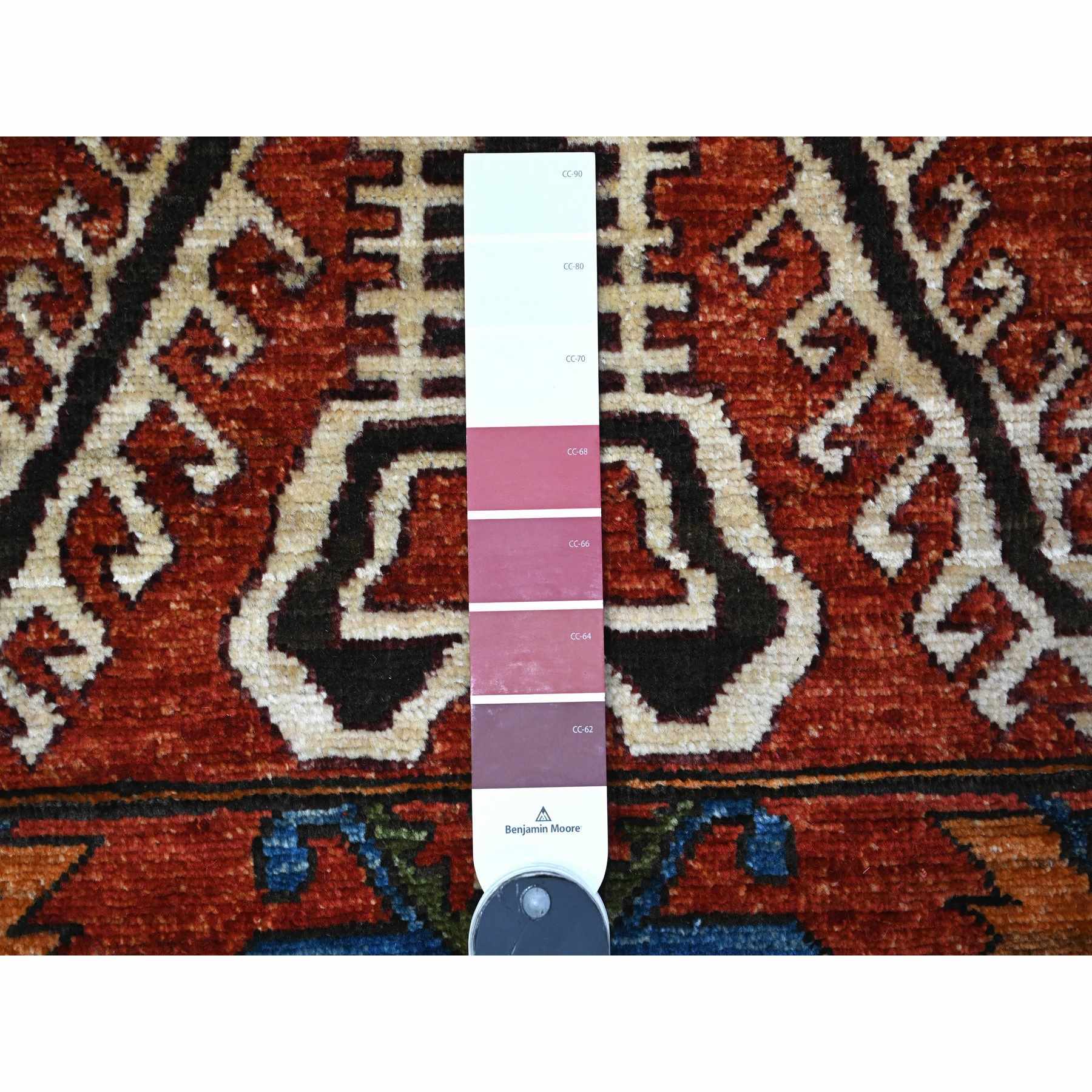 Kazak-Hand-Knotted-Rug-448455