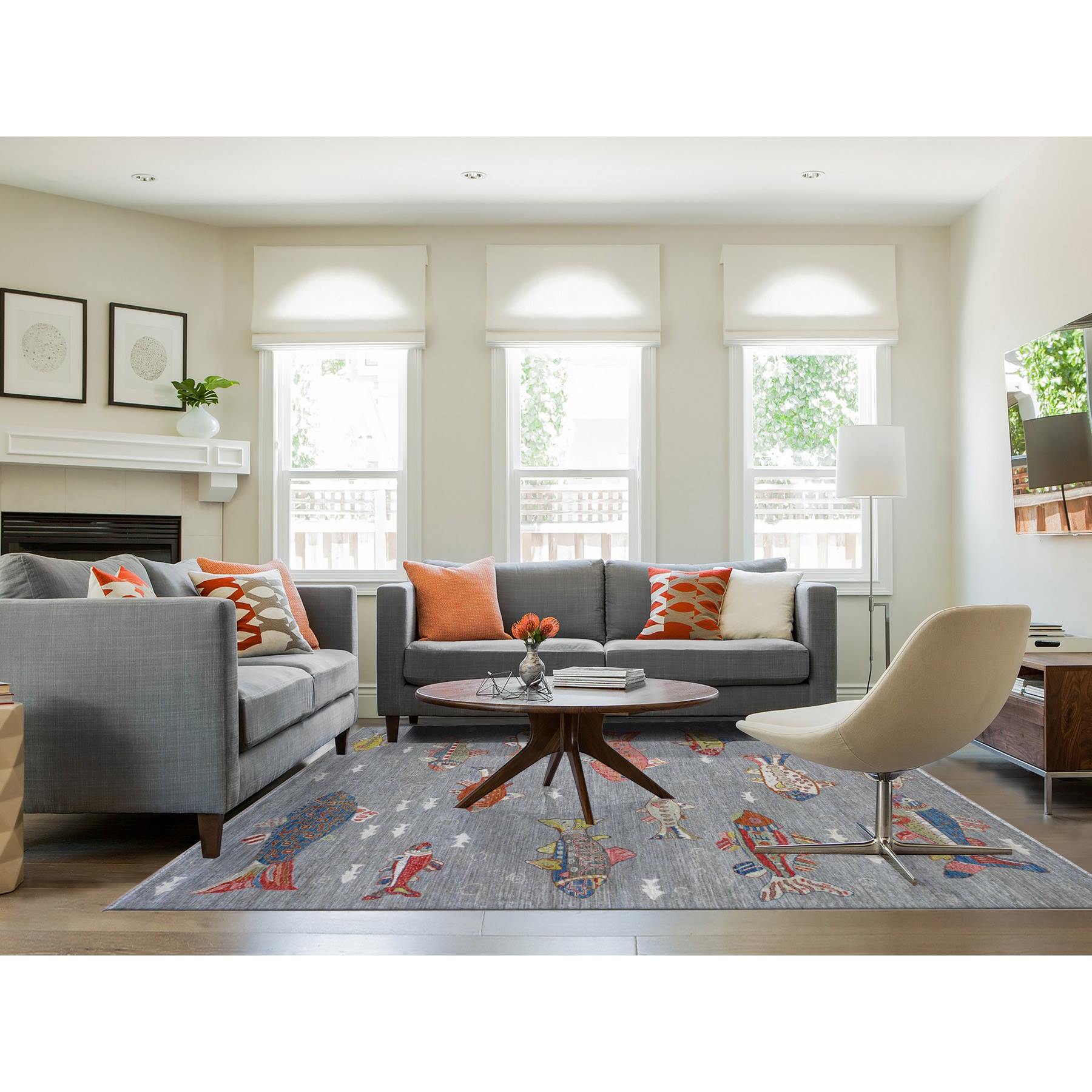 Modern-and-Contemporary-Hand-Knotted-Rug-447920
