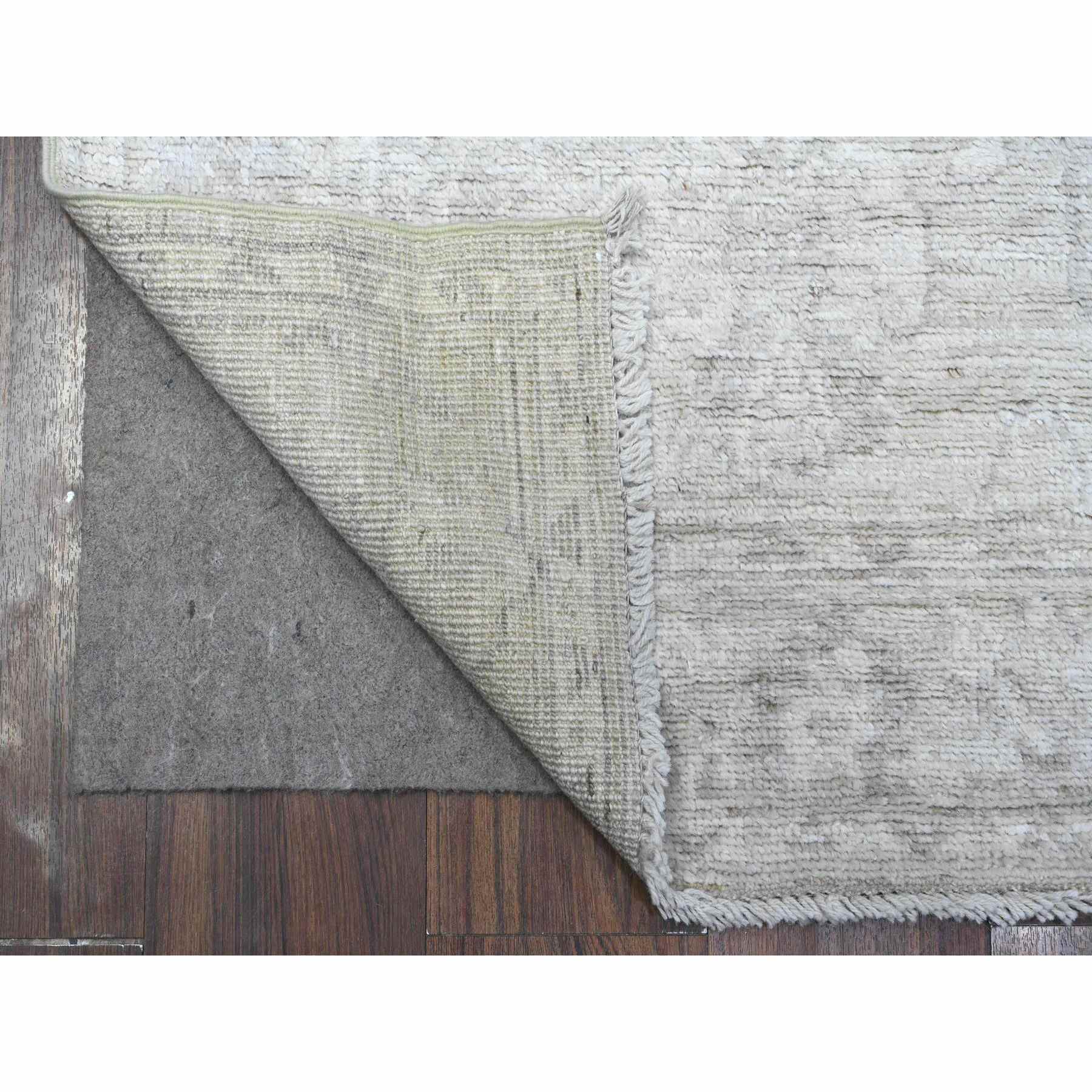 Oushak-And-Peshawar-Hand-Knotted-Rug-447675