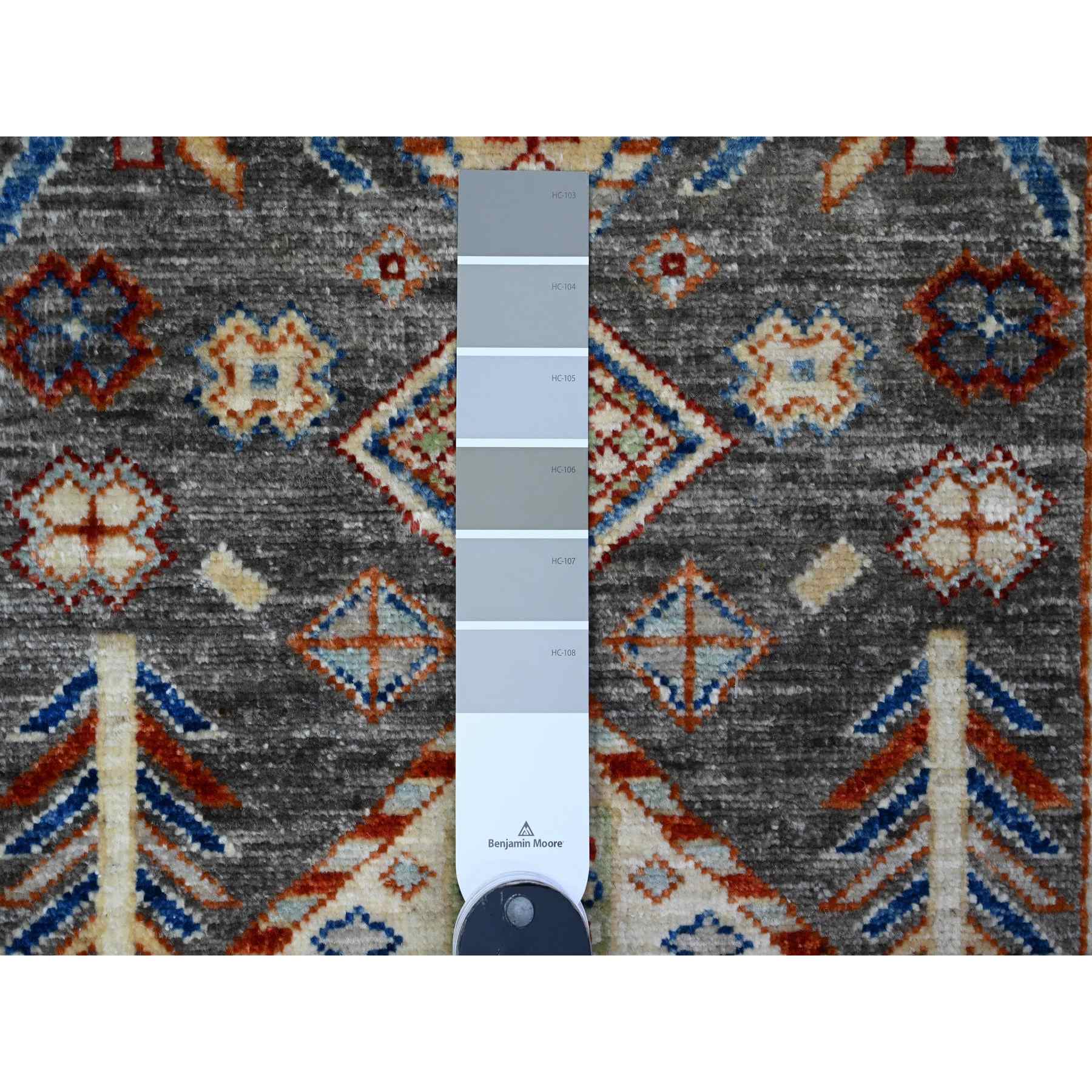 Oushak-And-Peshawar-Hand-Knotted-Rug-448020