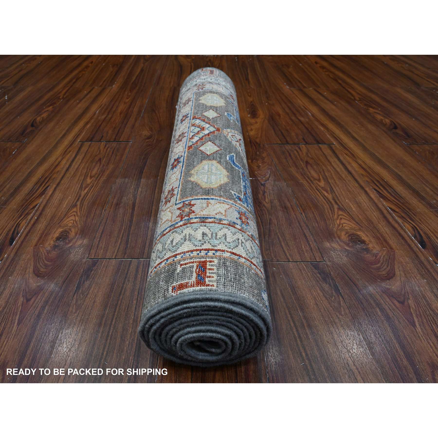 Oushak-And-Peshawar-Hand-Knotted-Rug-448020