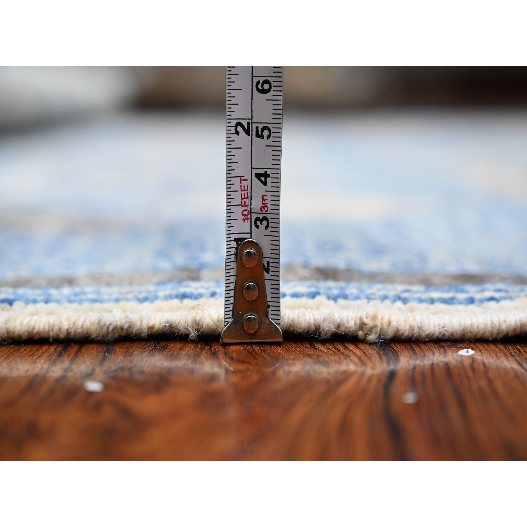 Oushak-And-Peshawar-Hand-Knotted-Rug-448065