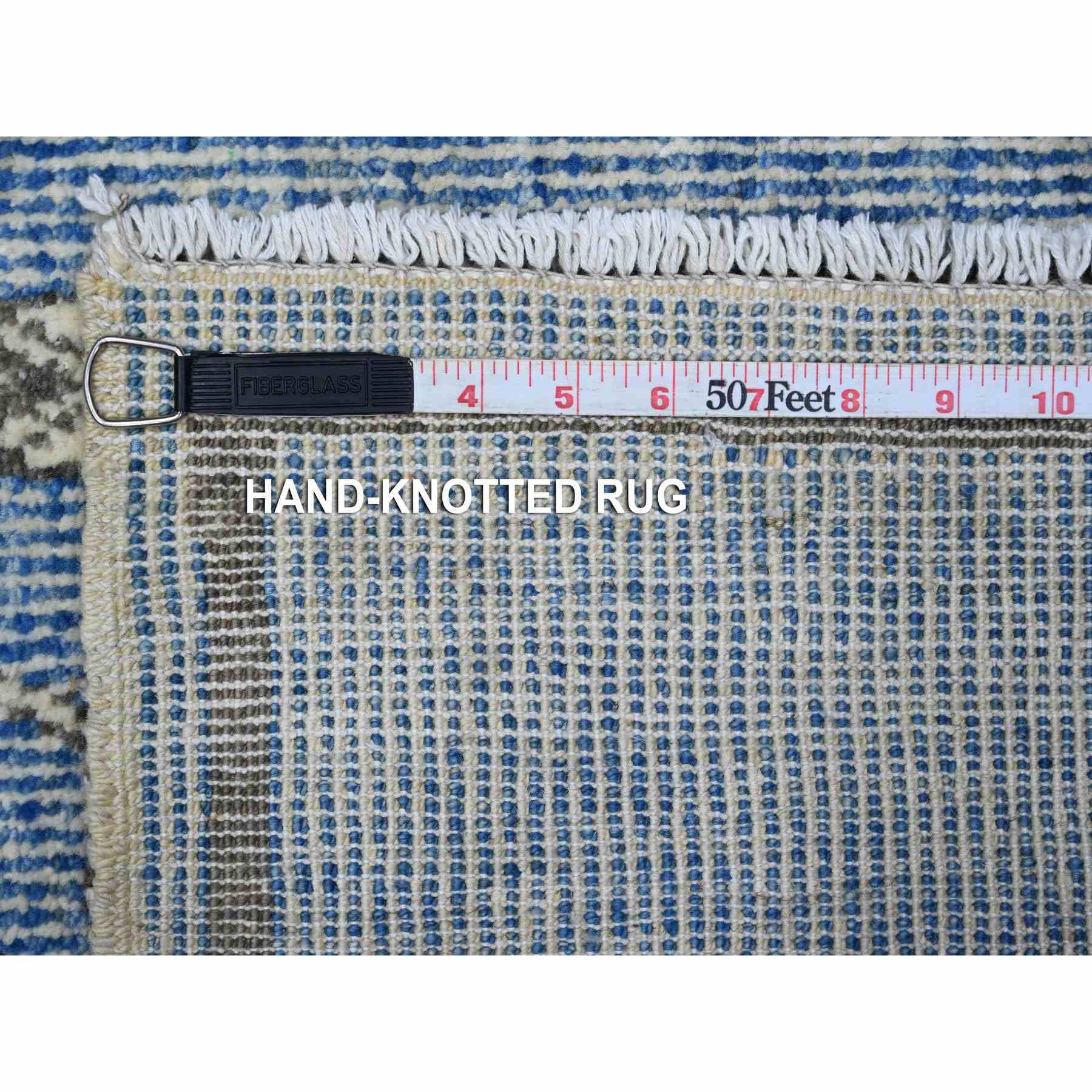 Oushak-And-Peshawar-Hand-Knotted-Rug-448065