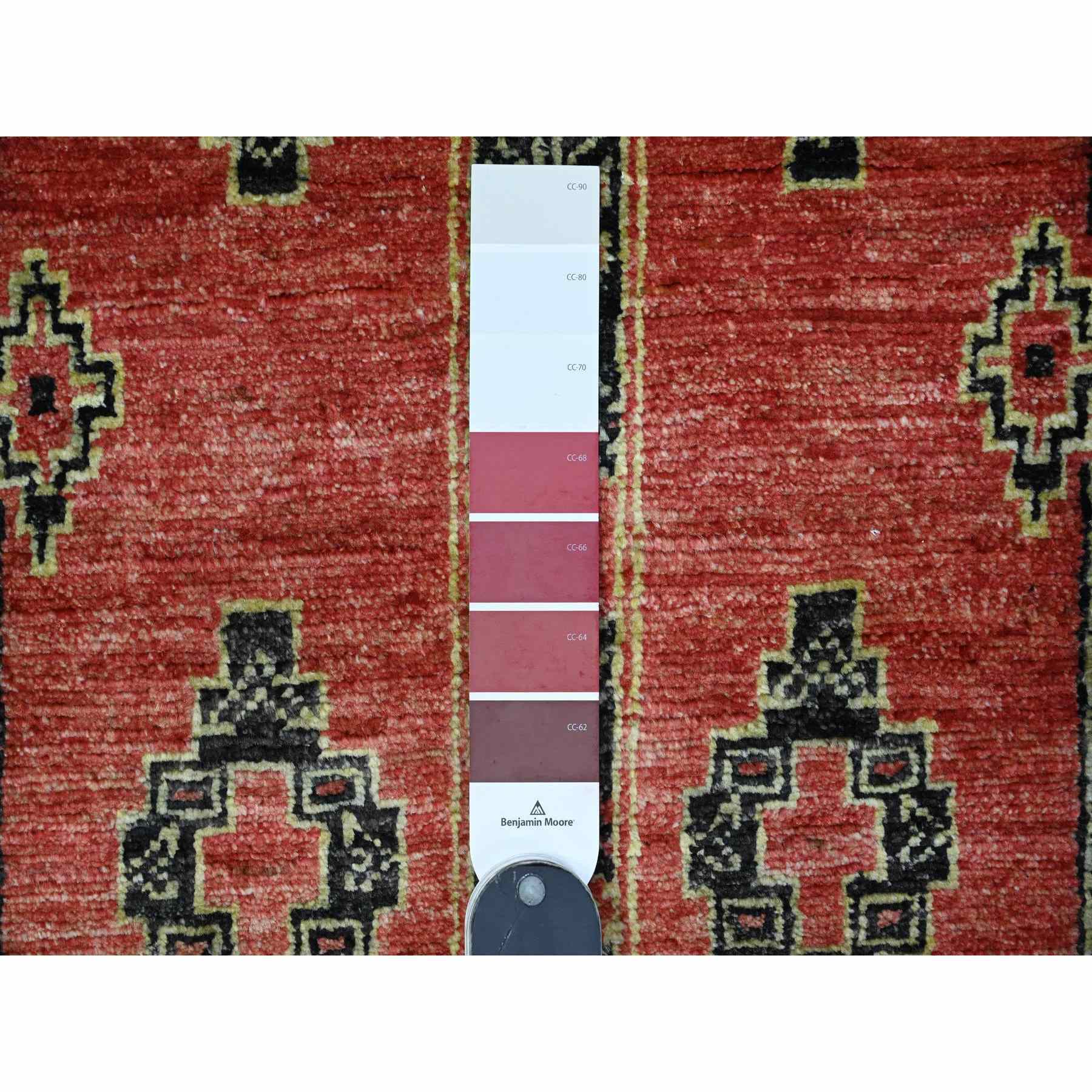 Oushak-And-Peshawar-Hand-Knotted-Rug-448075