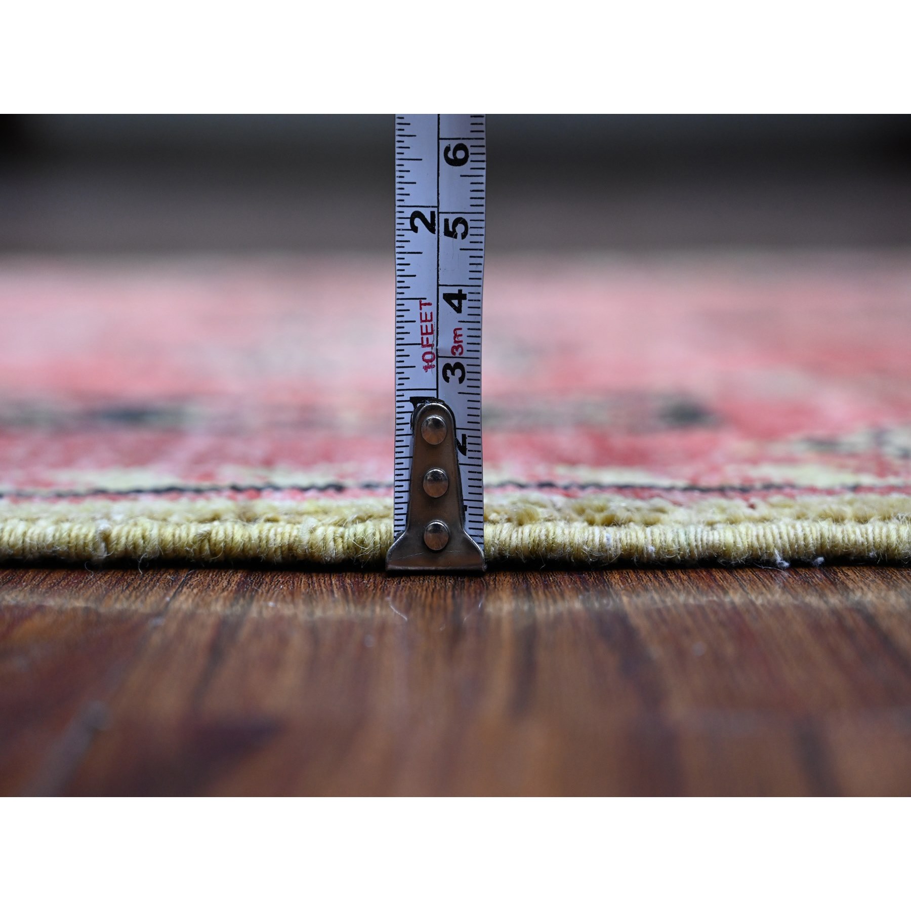 Oushak-And-Peshawar-Hand-Knotted-Rug-448075
