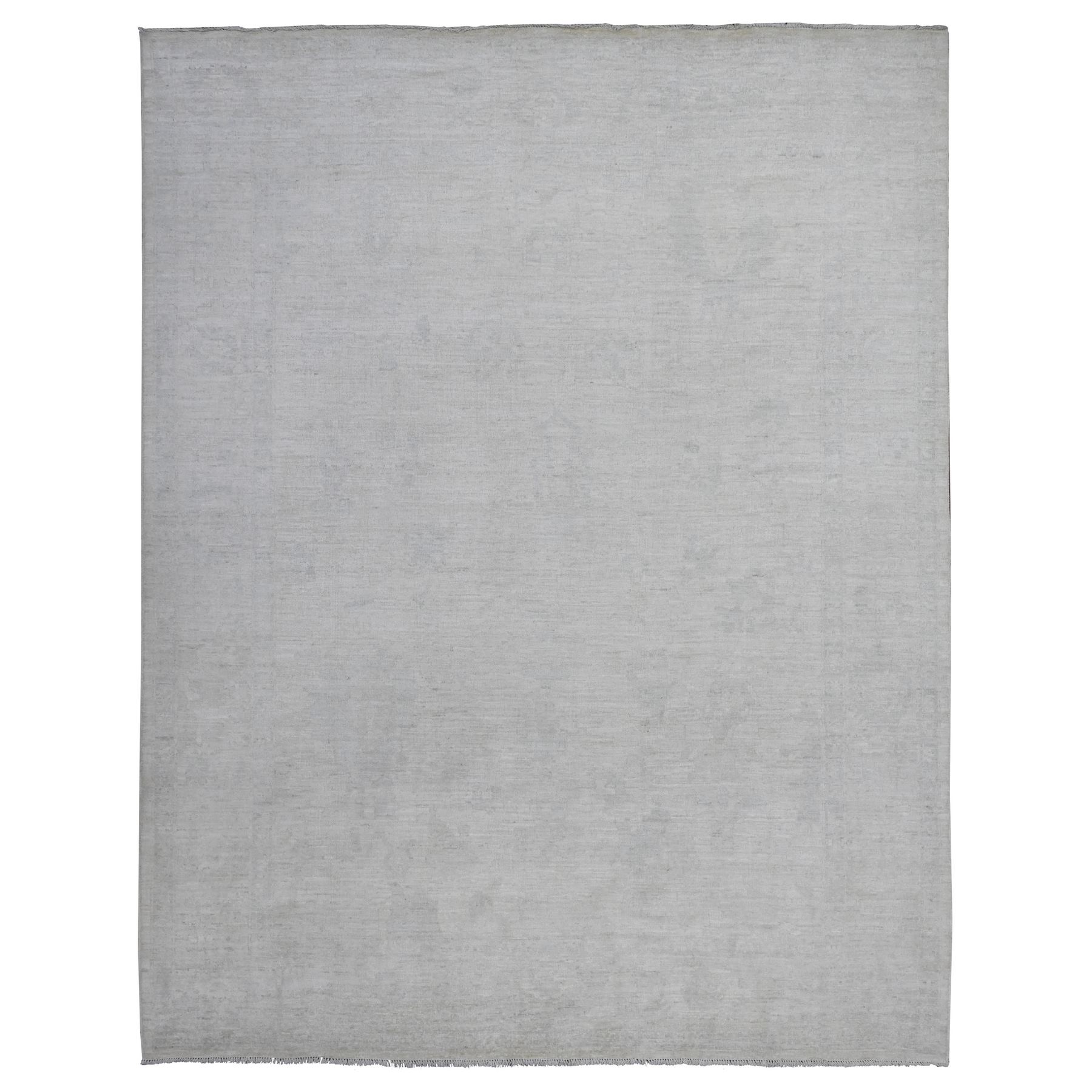 Oushak-And-Peshawar-Hand-Knotted-Rug-448225
