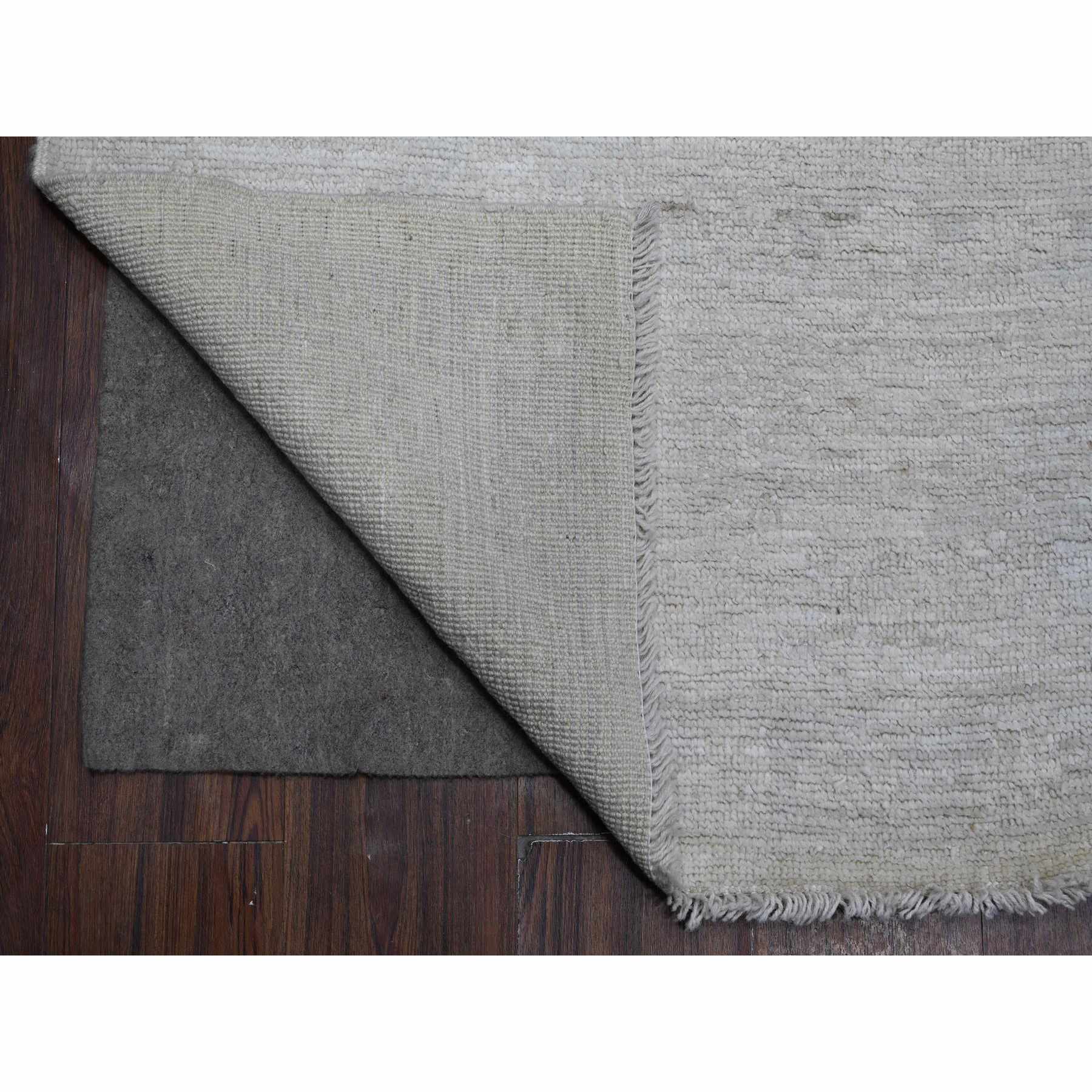 Oushak-And-Peshawar-Hand-Knotted-Rug-448225