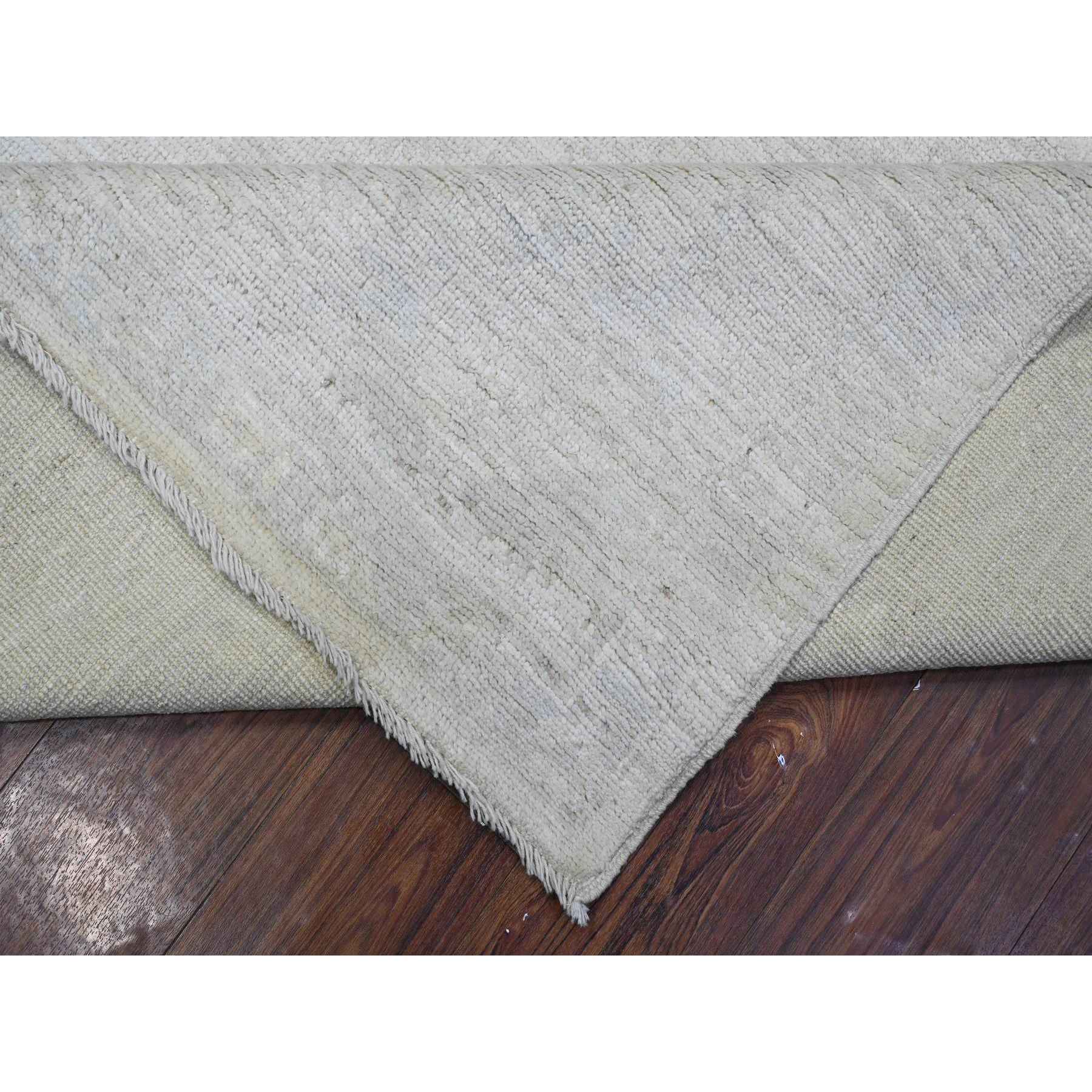 Oushak-And-Peshawar-Hand-Knotted-Rug-448225
