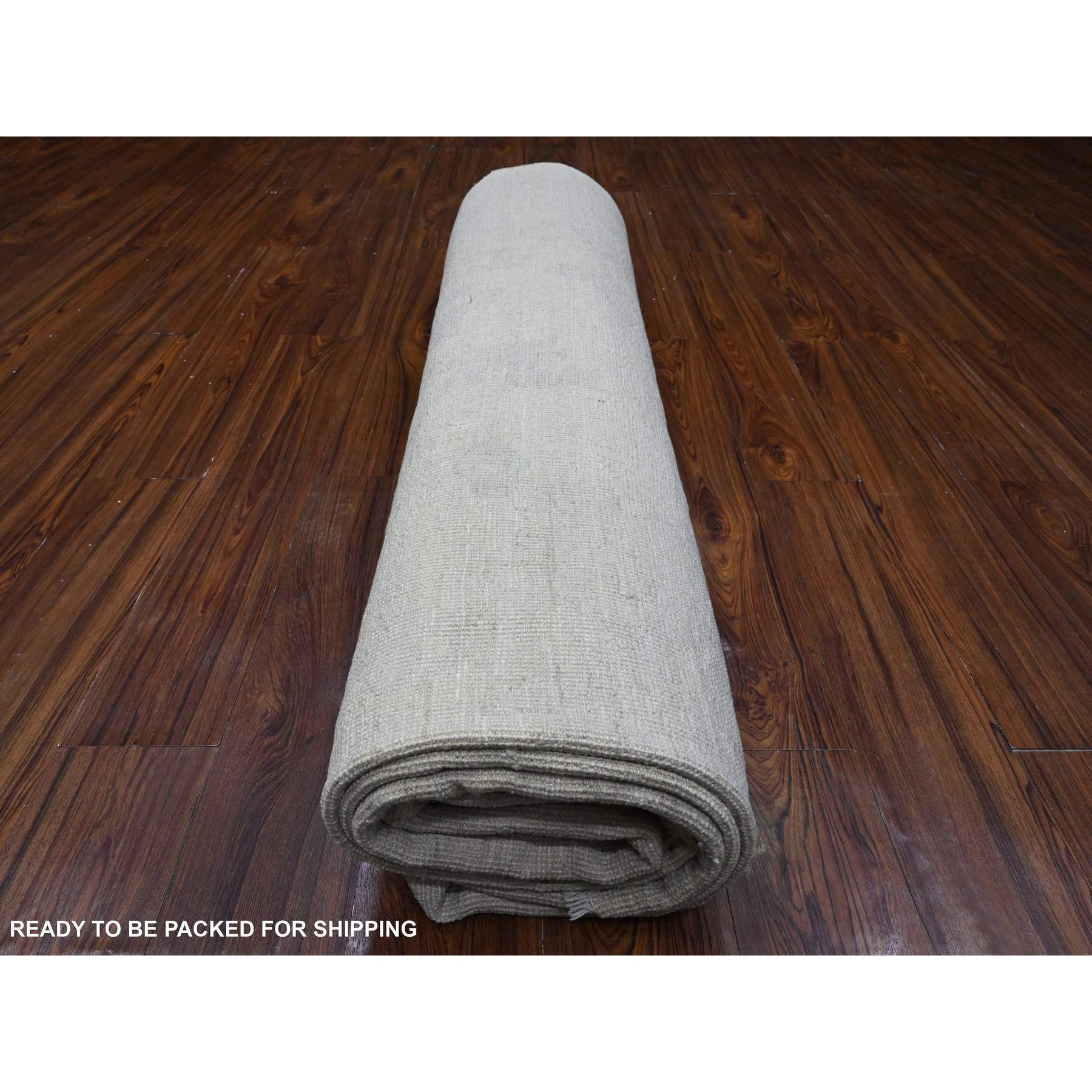 Oushak-And-Peshawar-Hand-Knotted-Rug-448225