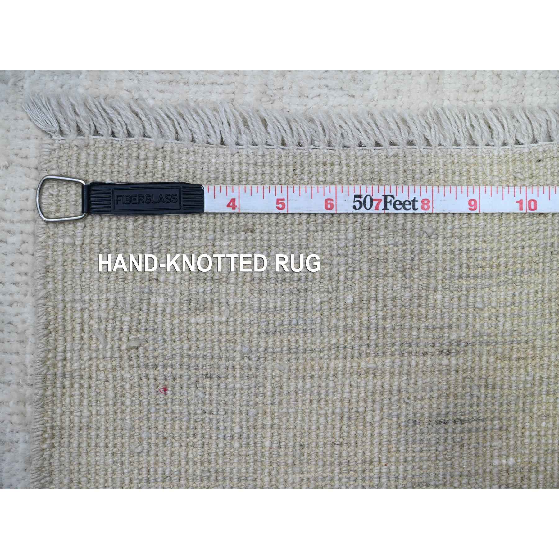 Oushak-And-Peshawar-Hand-Knotted-Rug-448225