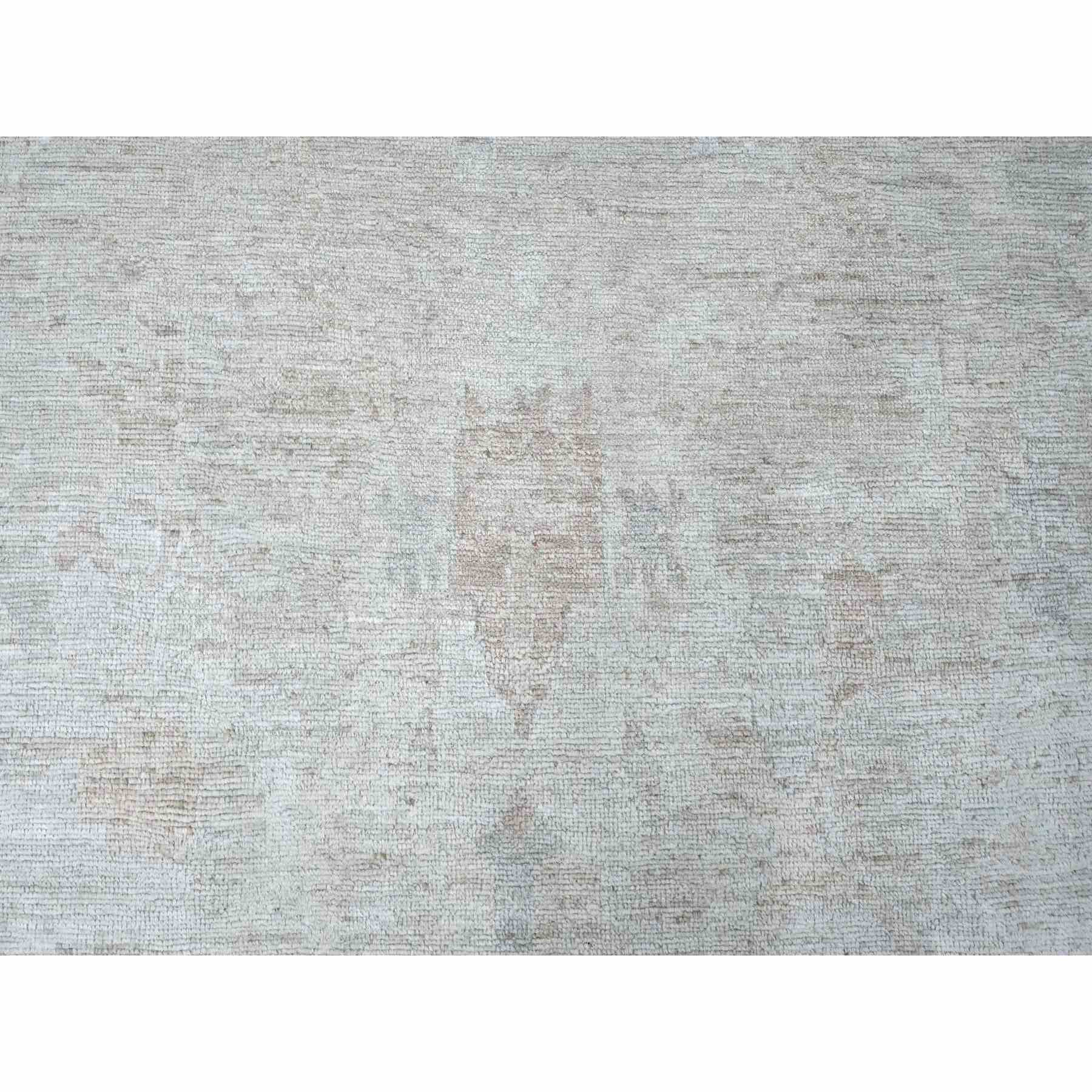 Oushak-And-Peshawar-Hand-Knotted-Rug-448840