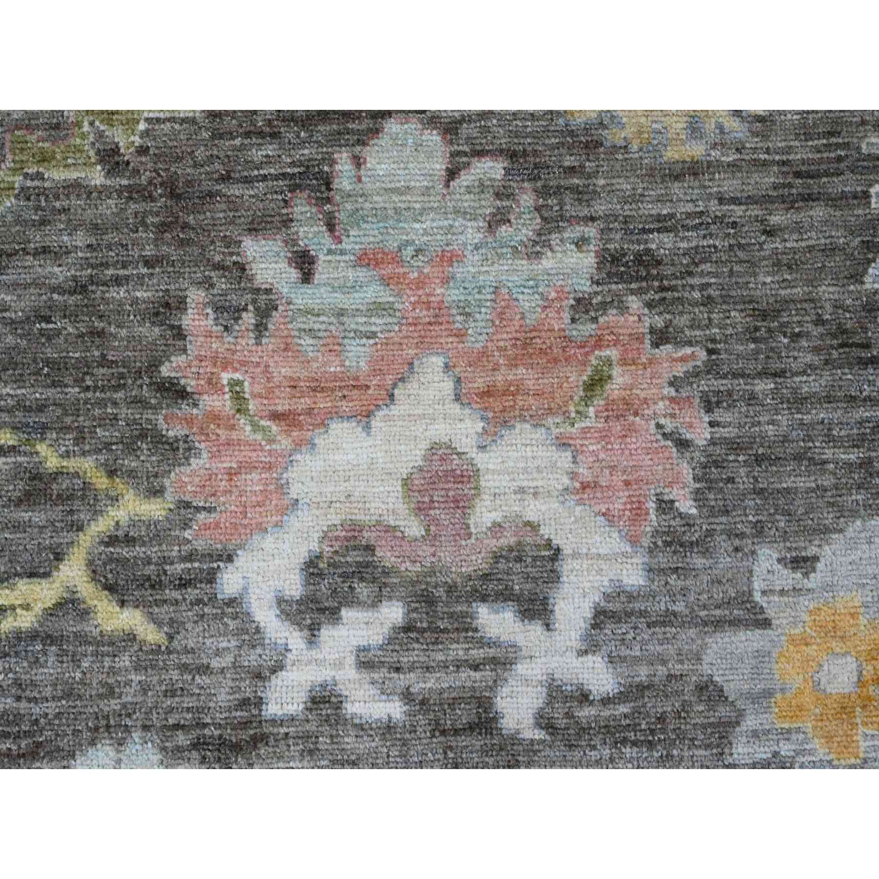 Oushak-And-Peshawar-Hand-Knotted-Rug-448885
