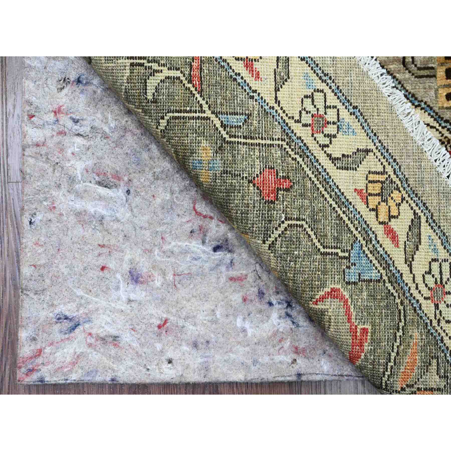 Oushak-And-Peshawar-Hand-Knotted-Rug-449000