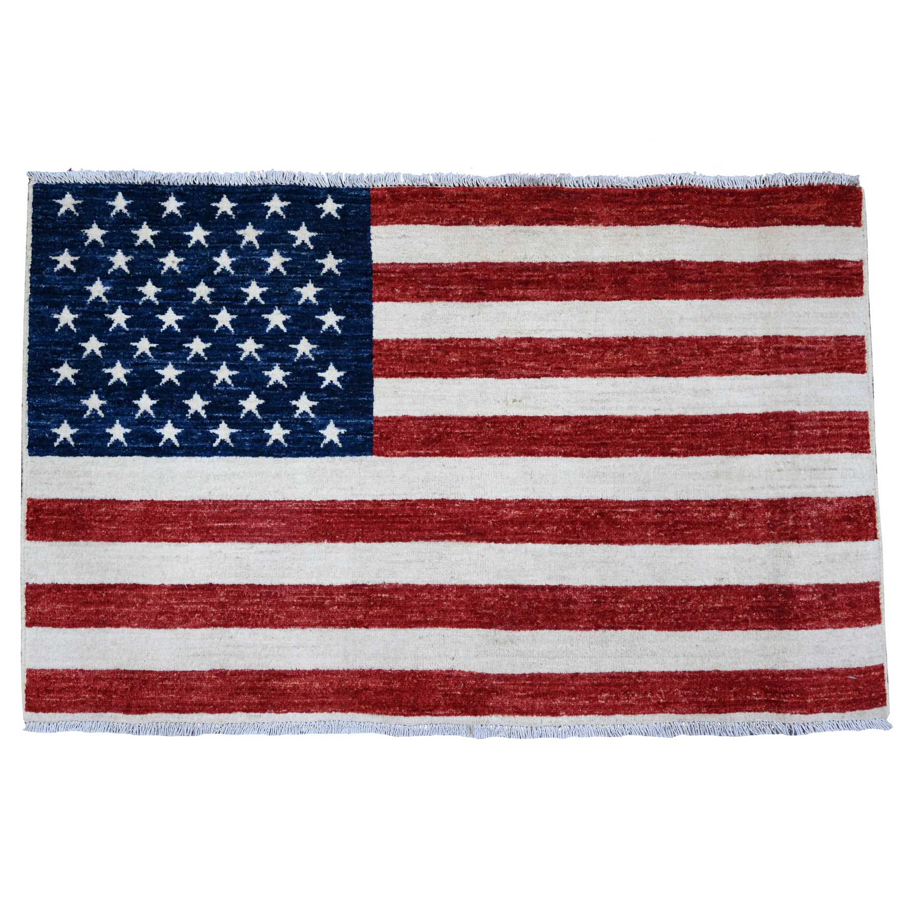 Oushak-And-Peshawar-Hand-Knotted-Rug-449020