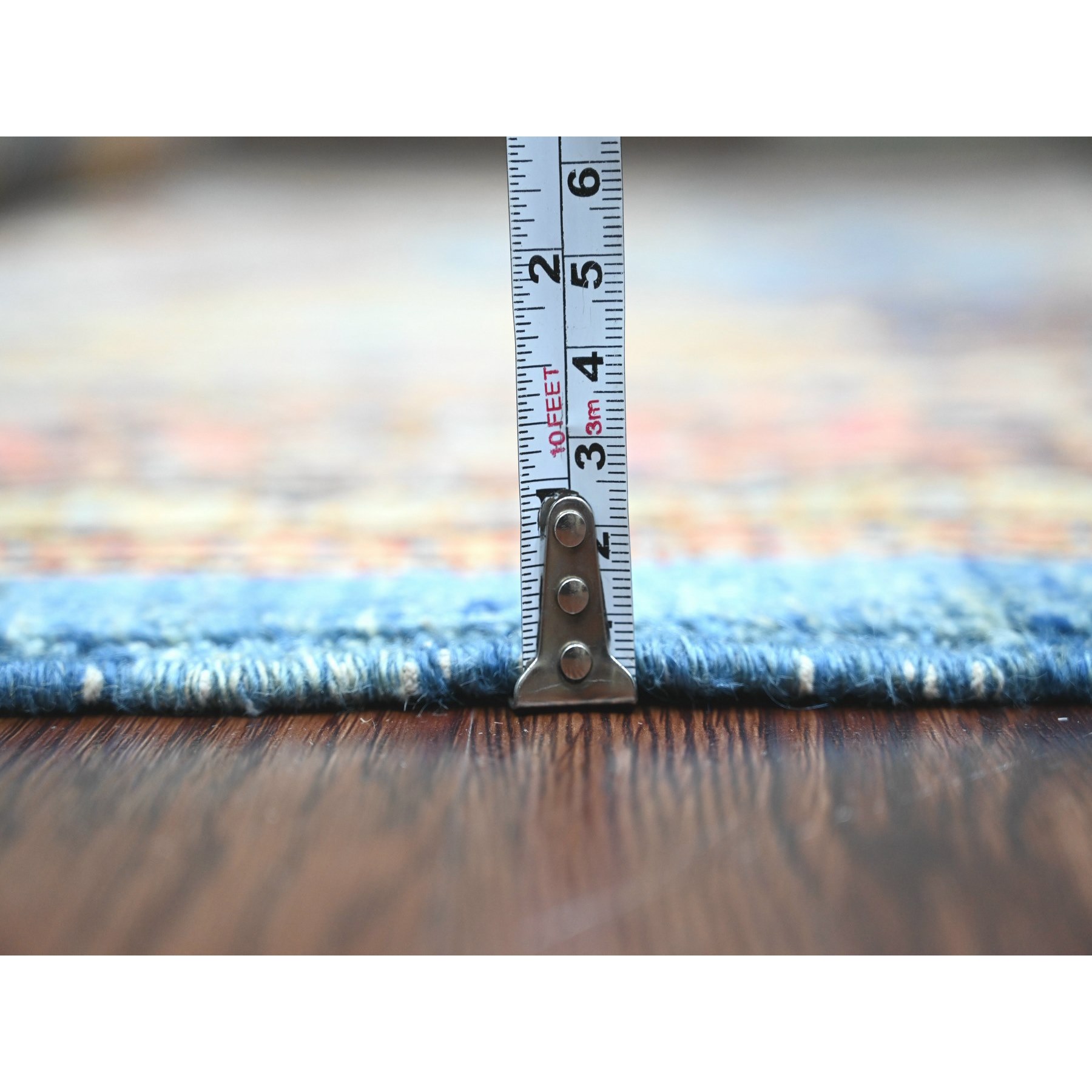 Oushak-And-Peshawar-Hand-Knotted-Rug-449220