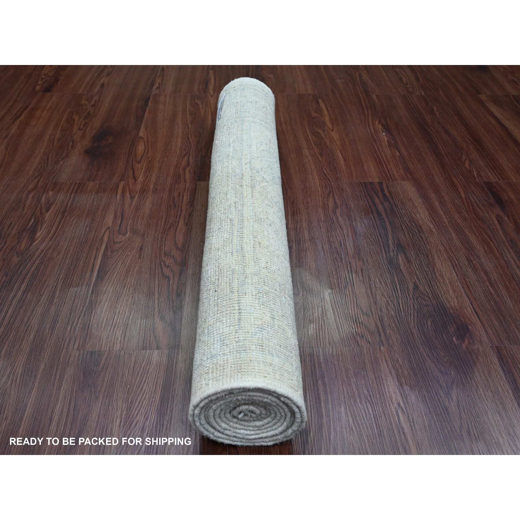 Oushak-And-Peshawar-Hand-Knotted-Rug-449465