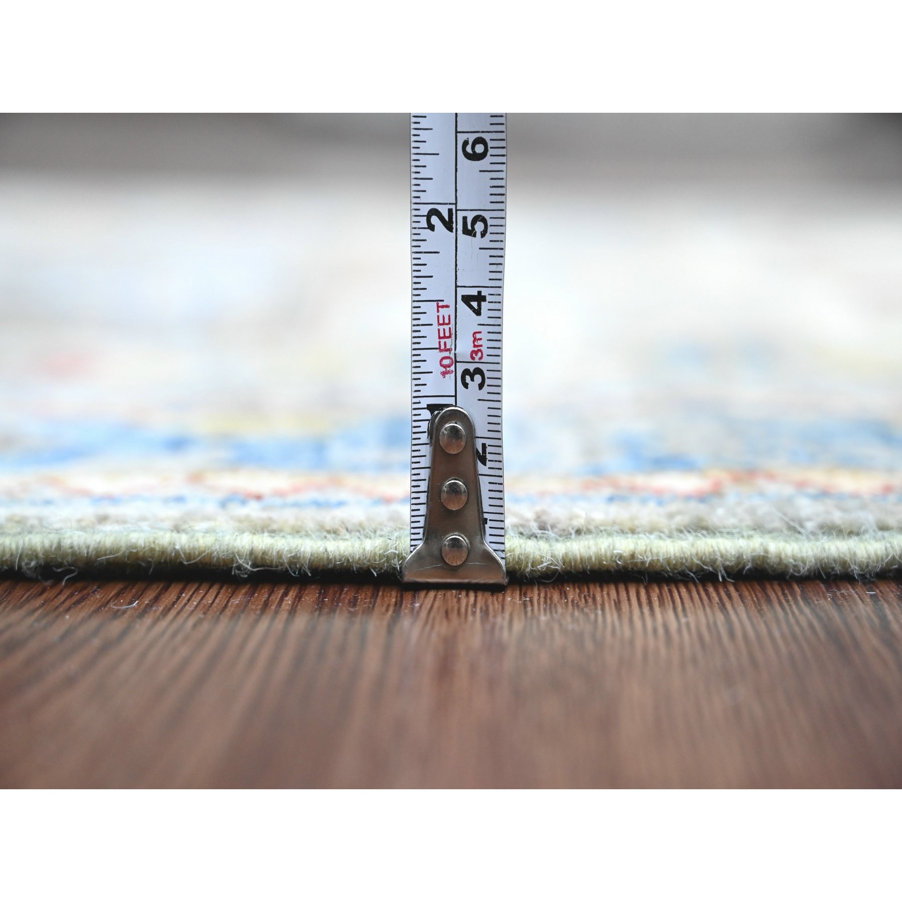 Oushak-And-Peshawar-Hand-Knotted-Rug-449585