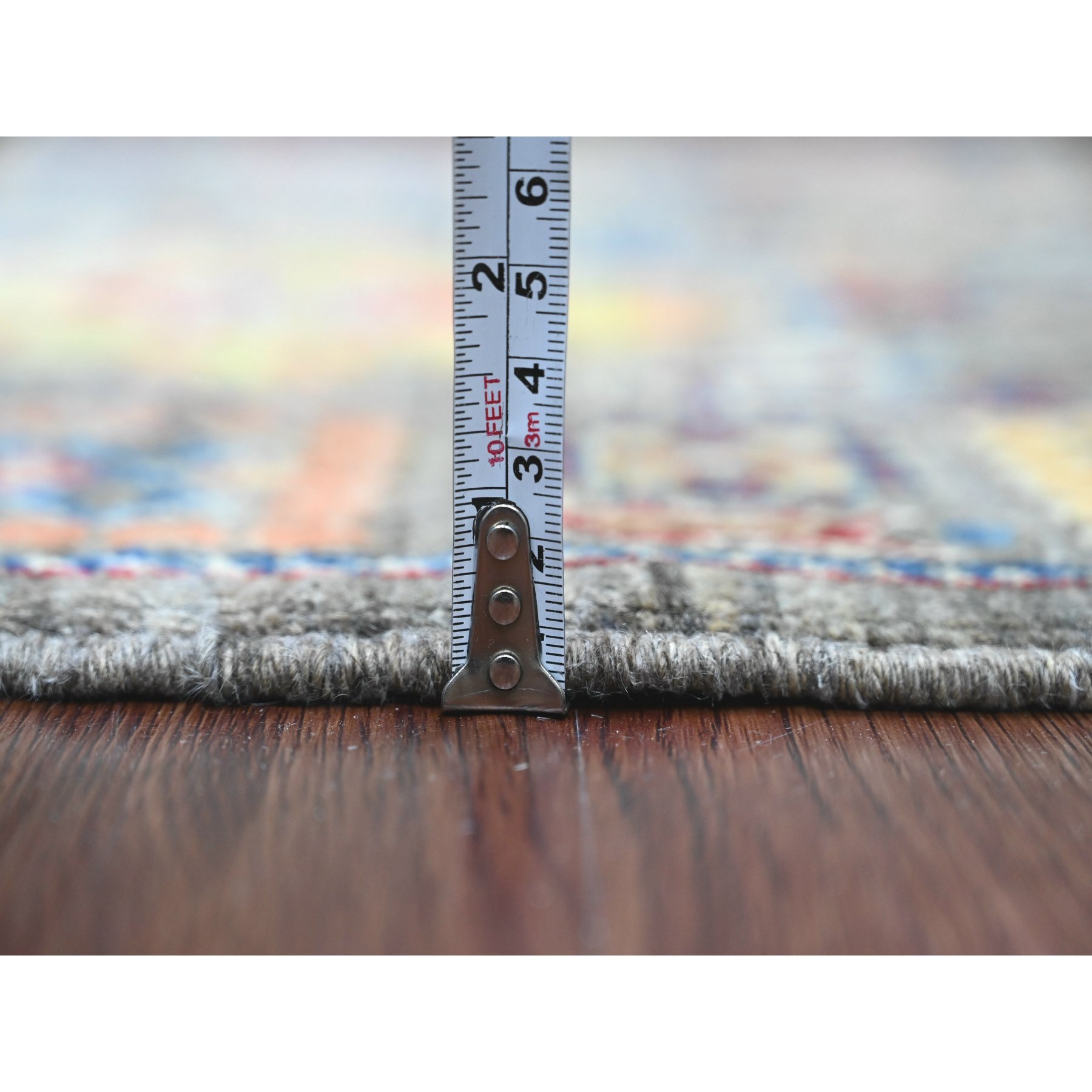 Oushak-And-Peshawar-Hand-Knotted-Rug-449590
