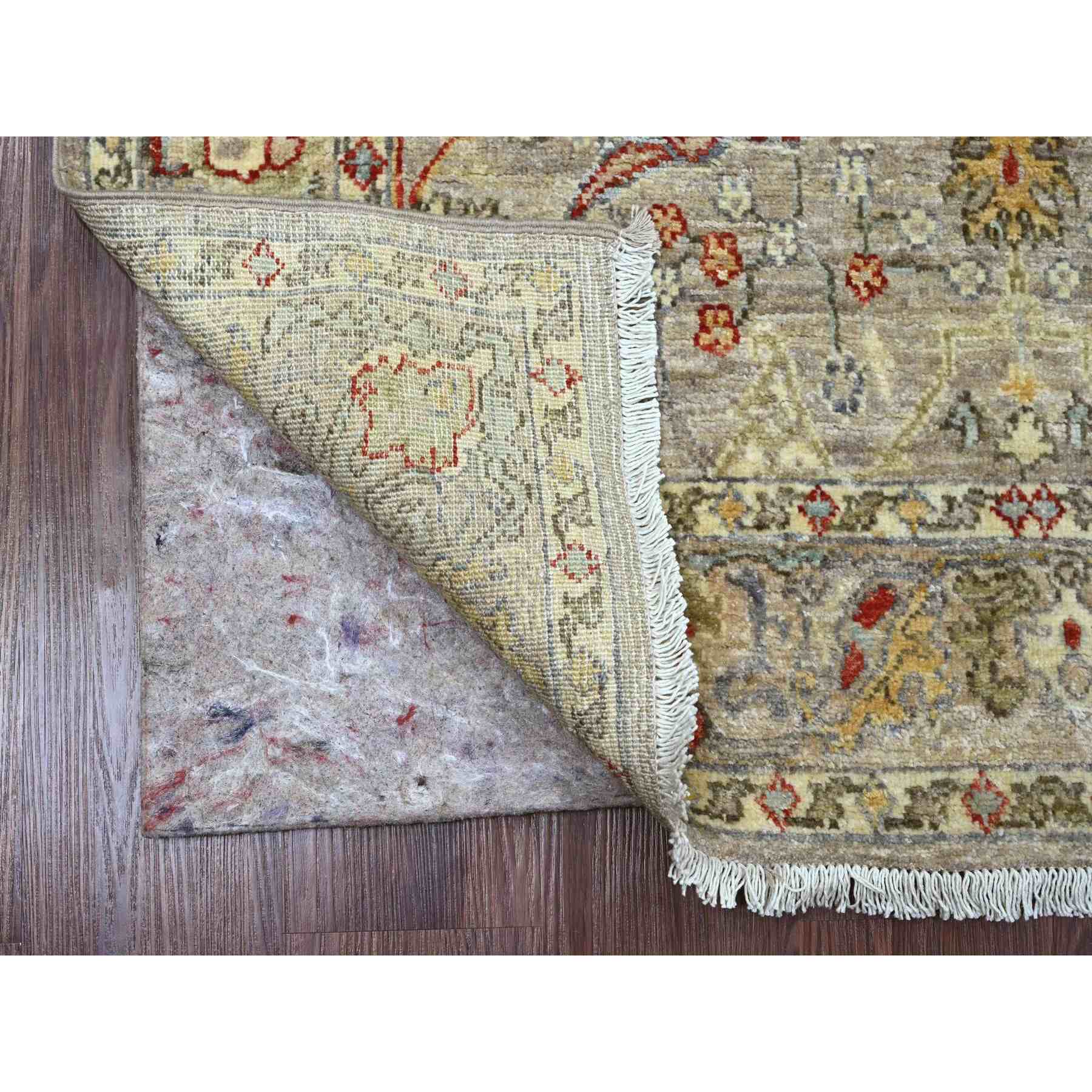 Oushak-And-Peshawar-Hand-Knotted-Rug-449855