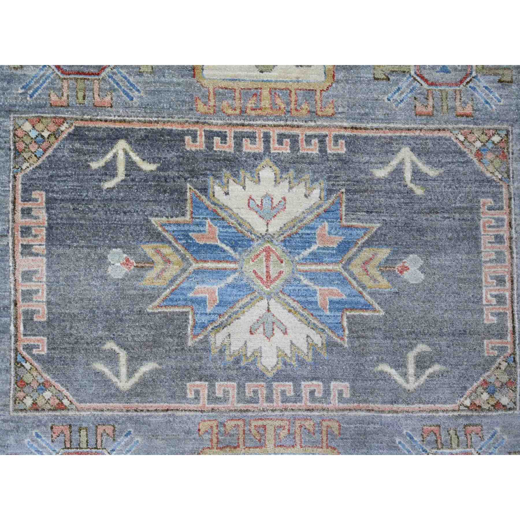 Oushak-And-Peshawar-Hand-Knotted-Rug-449985
