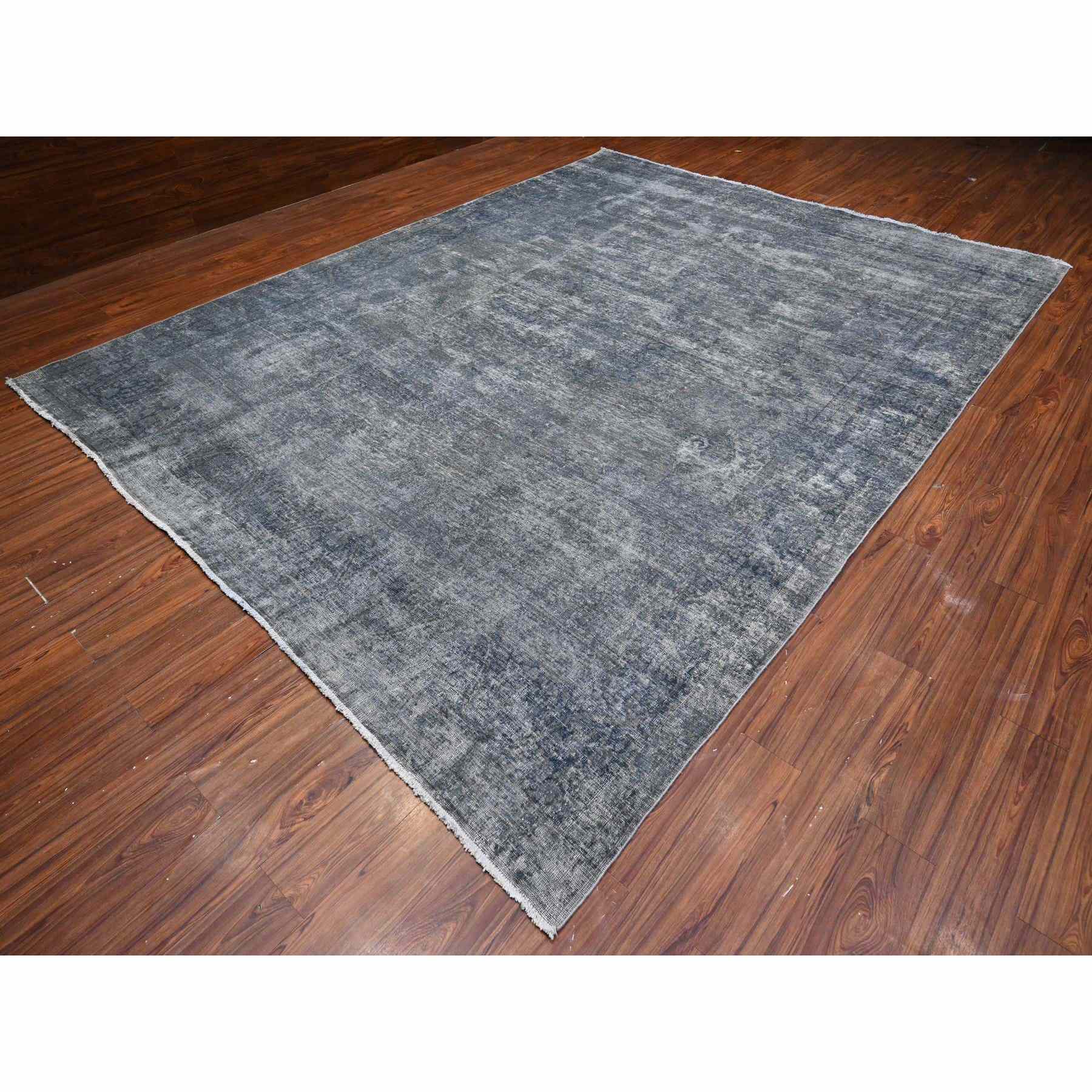 Overdyed-Vintage-Hand-Knotted-Rug-447725