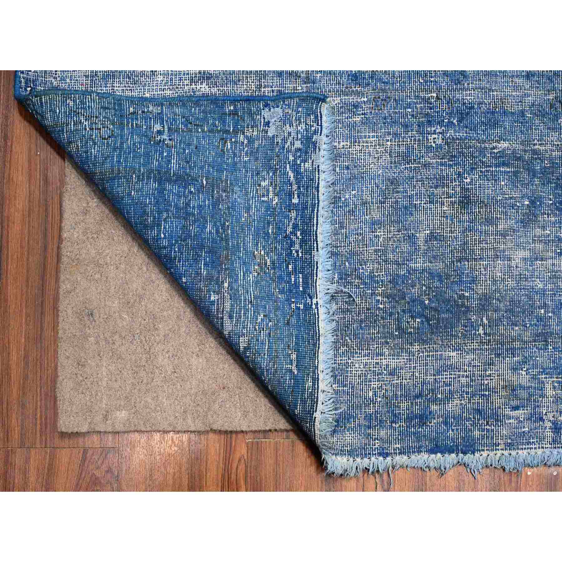 Overdyed-Vintage-Hand-Knotted-Rug-448270