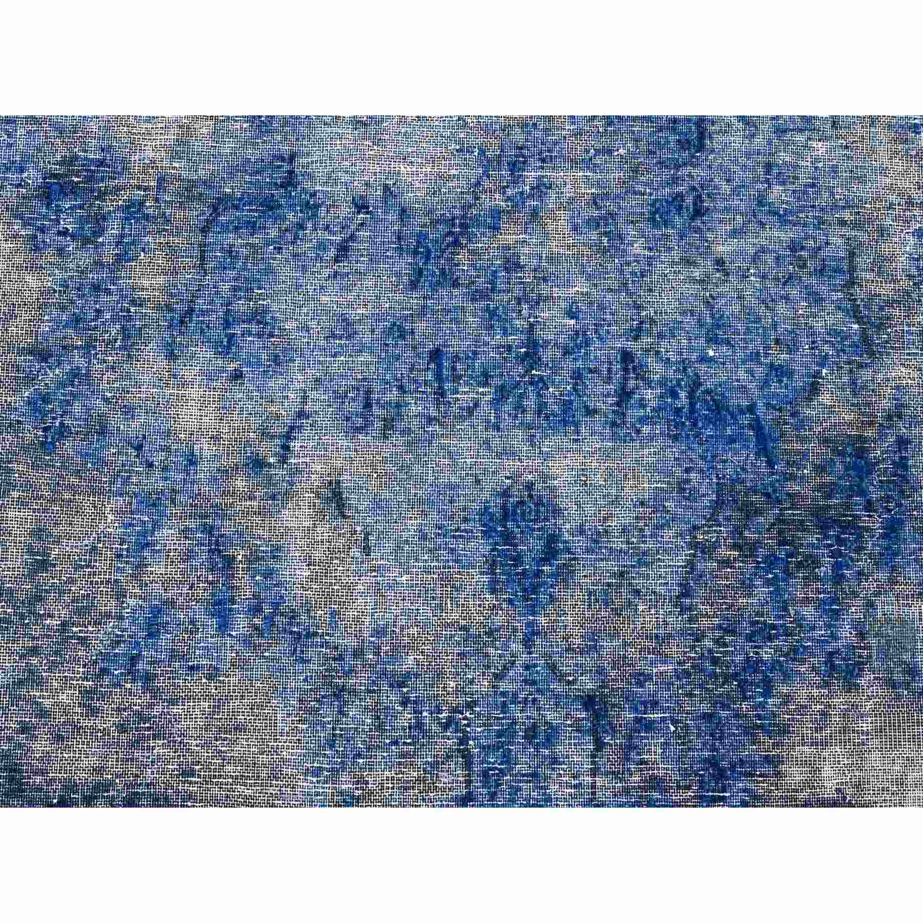 Overdyed-Vintage-Hand-Knotted-Rug-448470