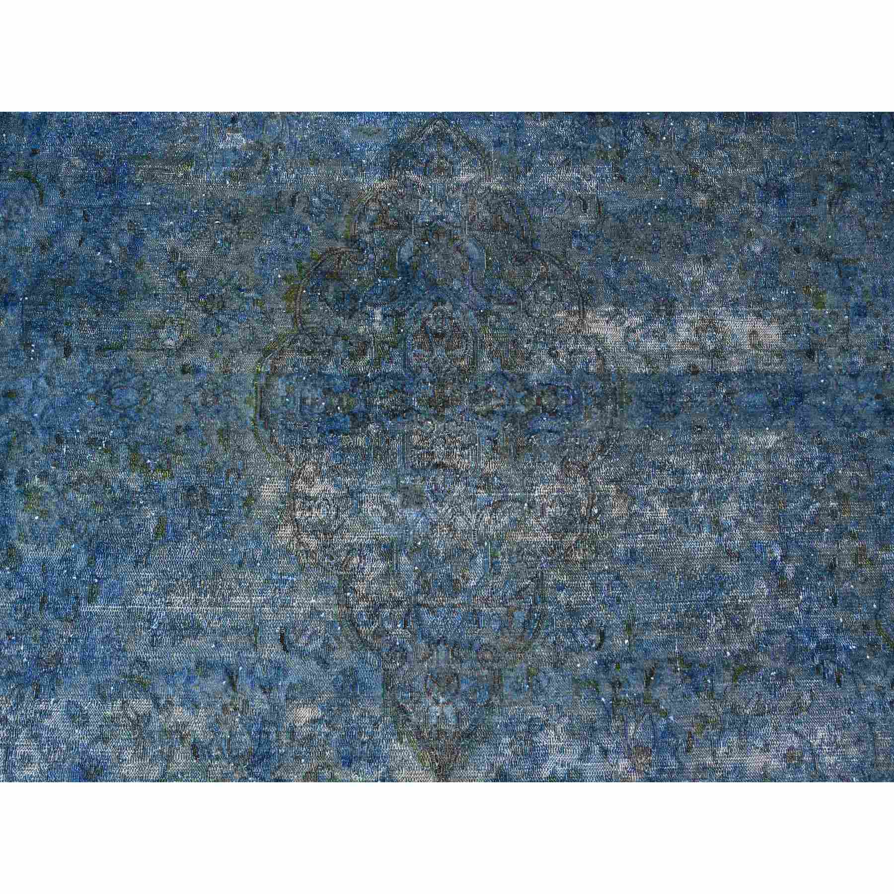 Overdyed-Vintage-Hand-Knotted-Rug-448625