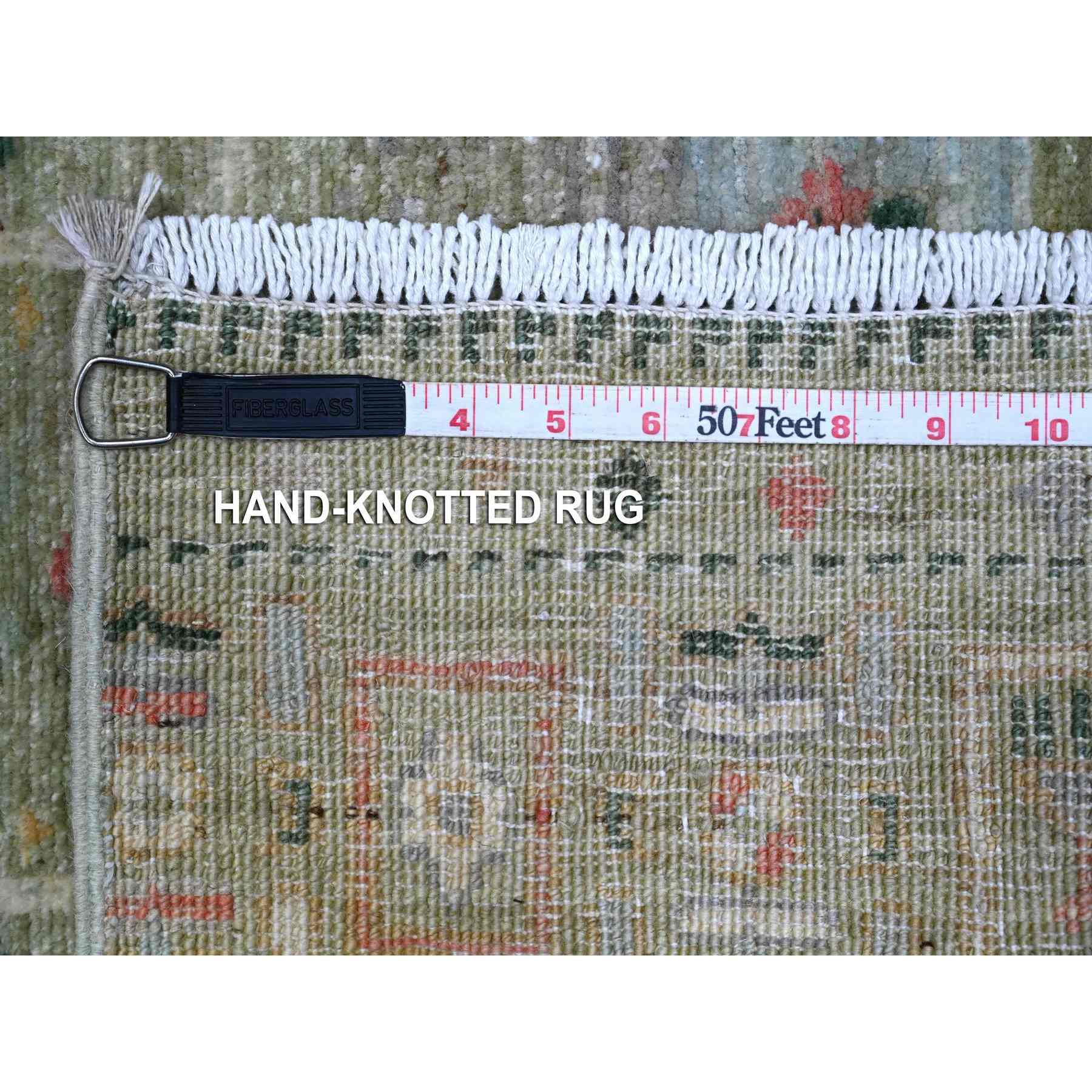 Tribal-Geometric-Hand-Knotted-Rug-447500