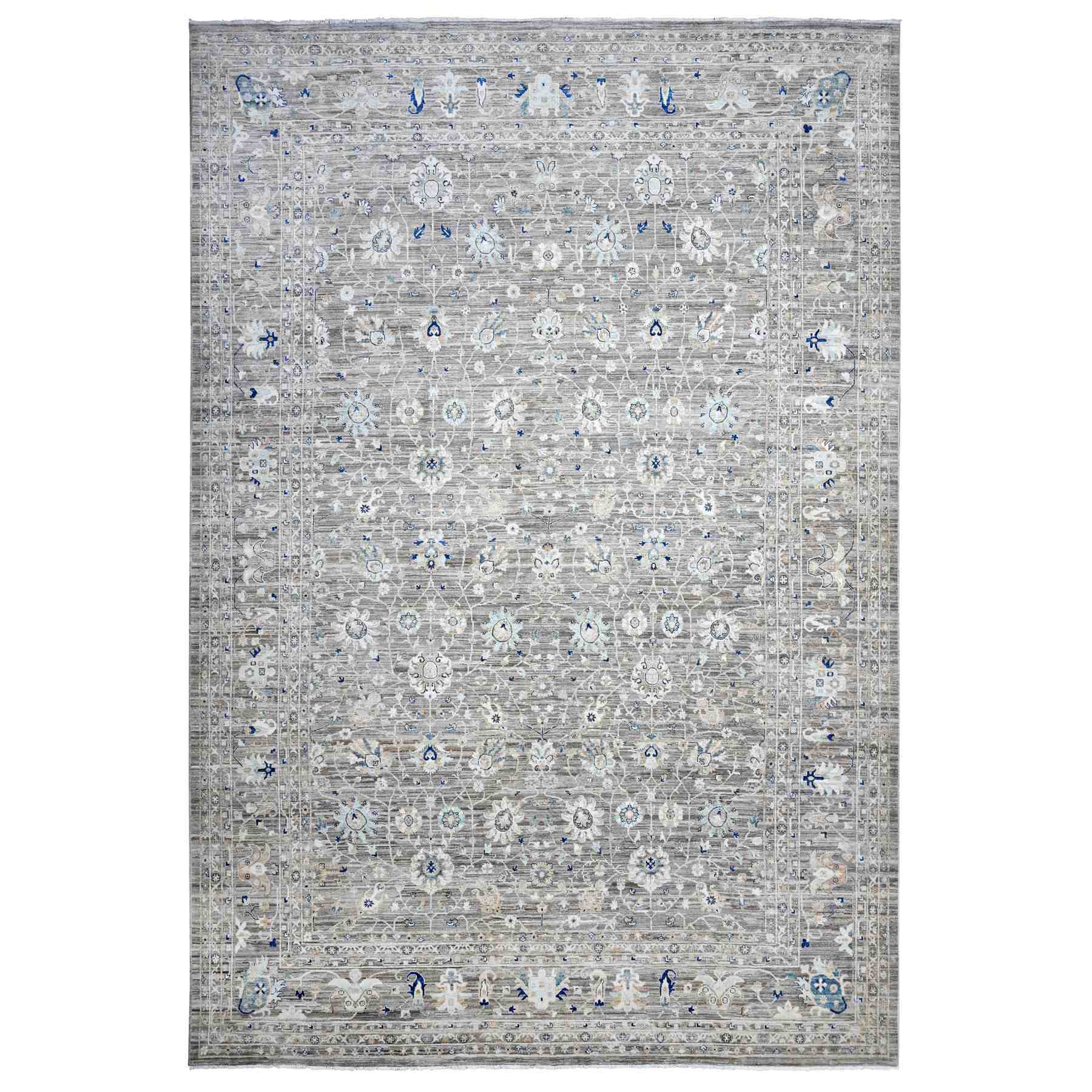 Tribal-Geometric-Hand-Knotted-Rug-448615