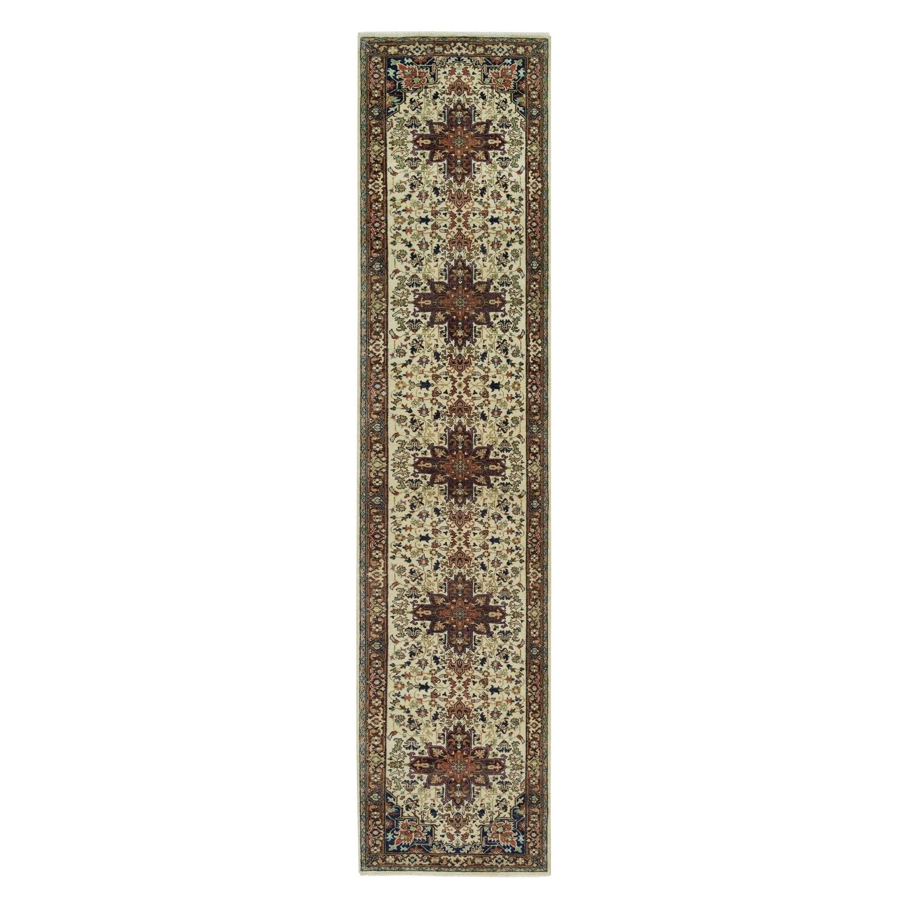 Heriz-Hand-Knotted-Rug-450420